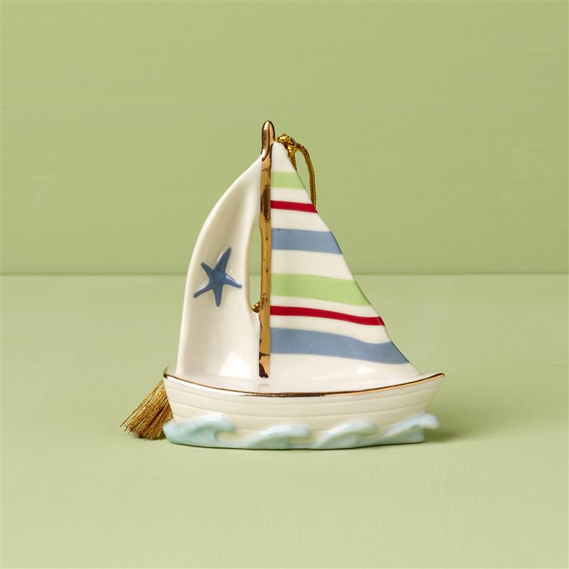 Personalized Sailboat Ornament - Image 8
