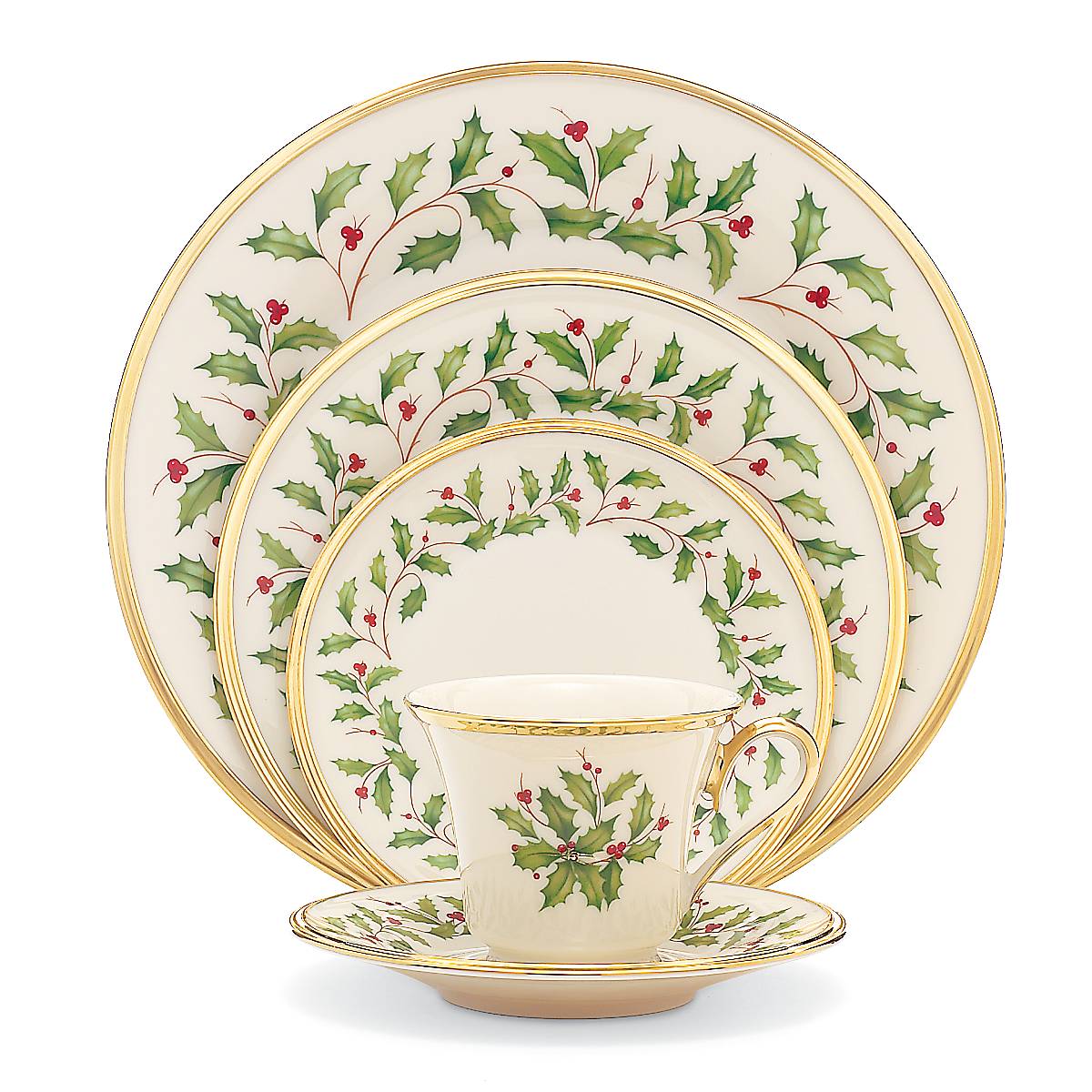 Holiday 5 Piece Place Setting - Image 7
