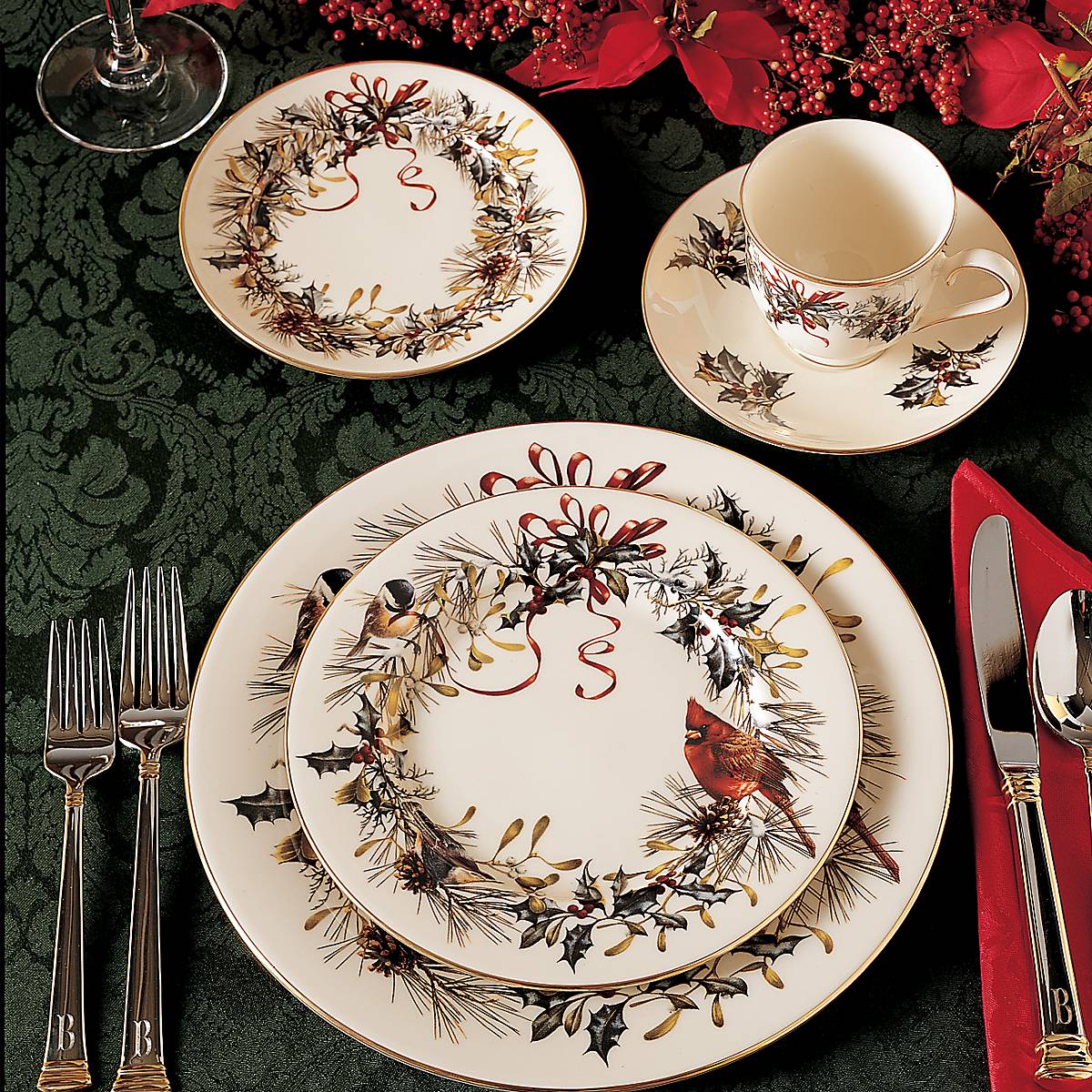 Winter Greetings 5 Piece Place Setting - Image 7