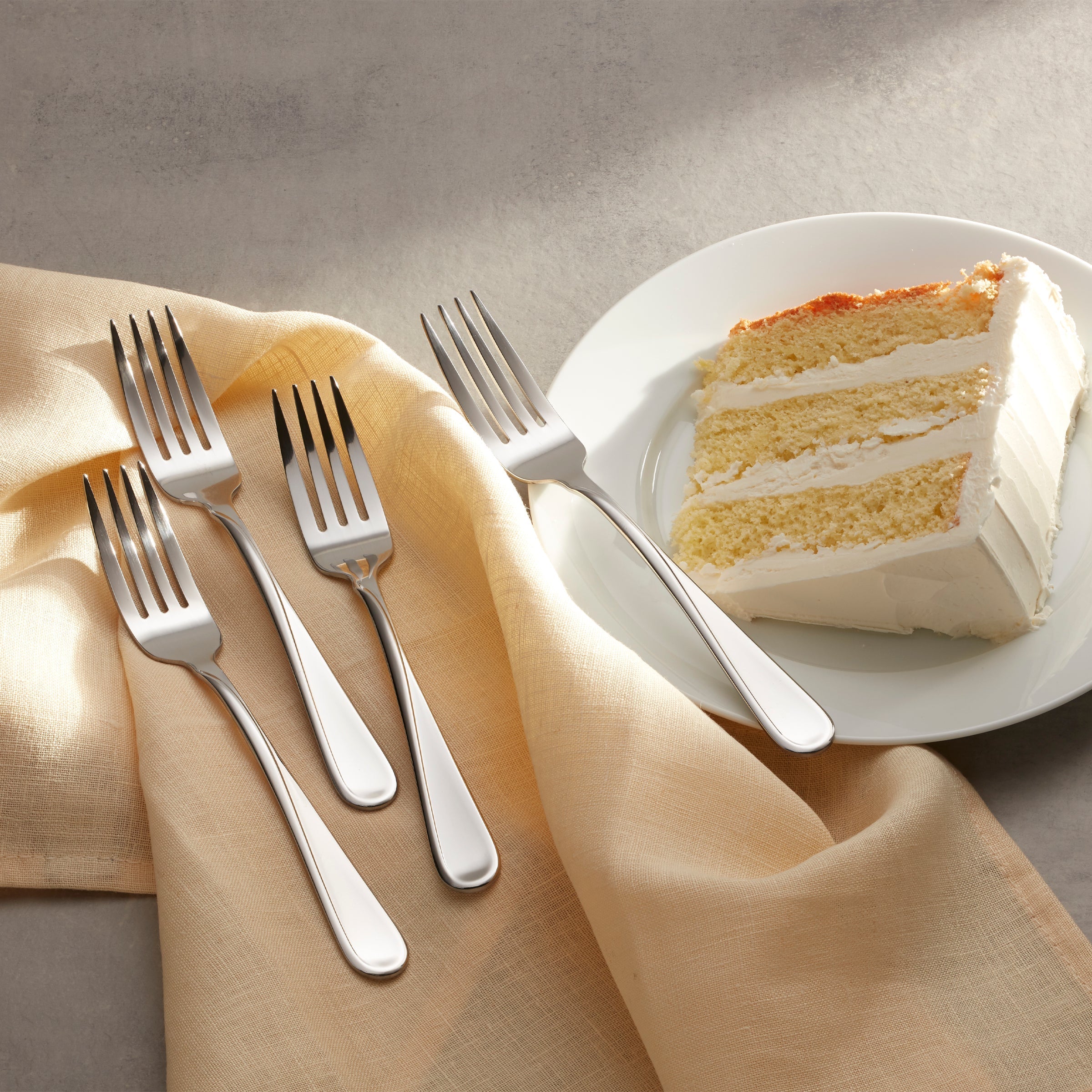 Alternative view of Flight Dinner Fork   Set of 4