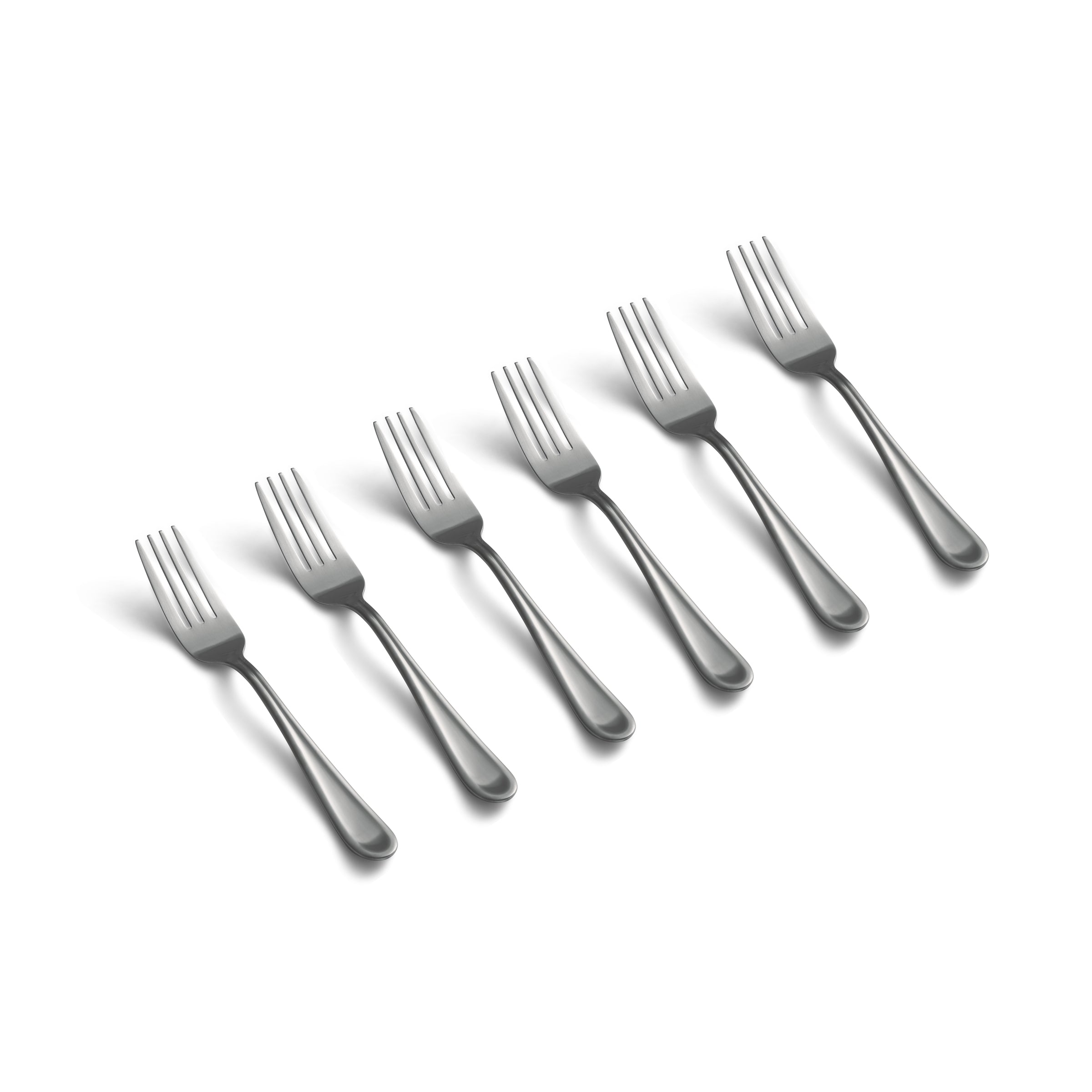 Malibu Satin Salad Fork   Set of 6