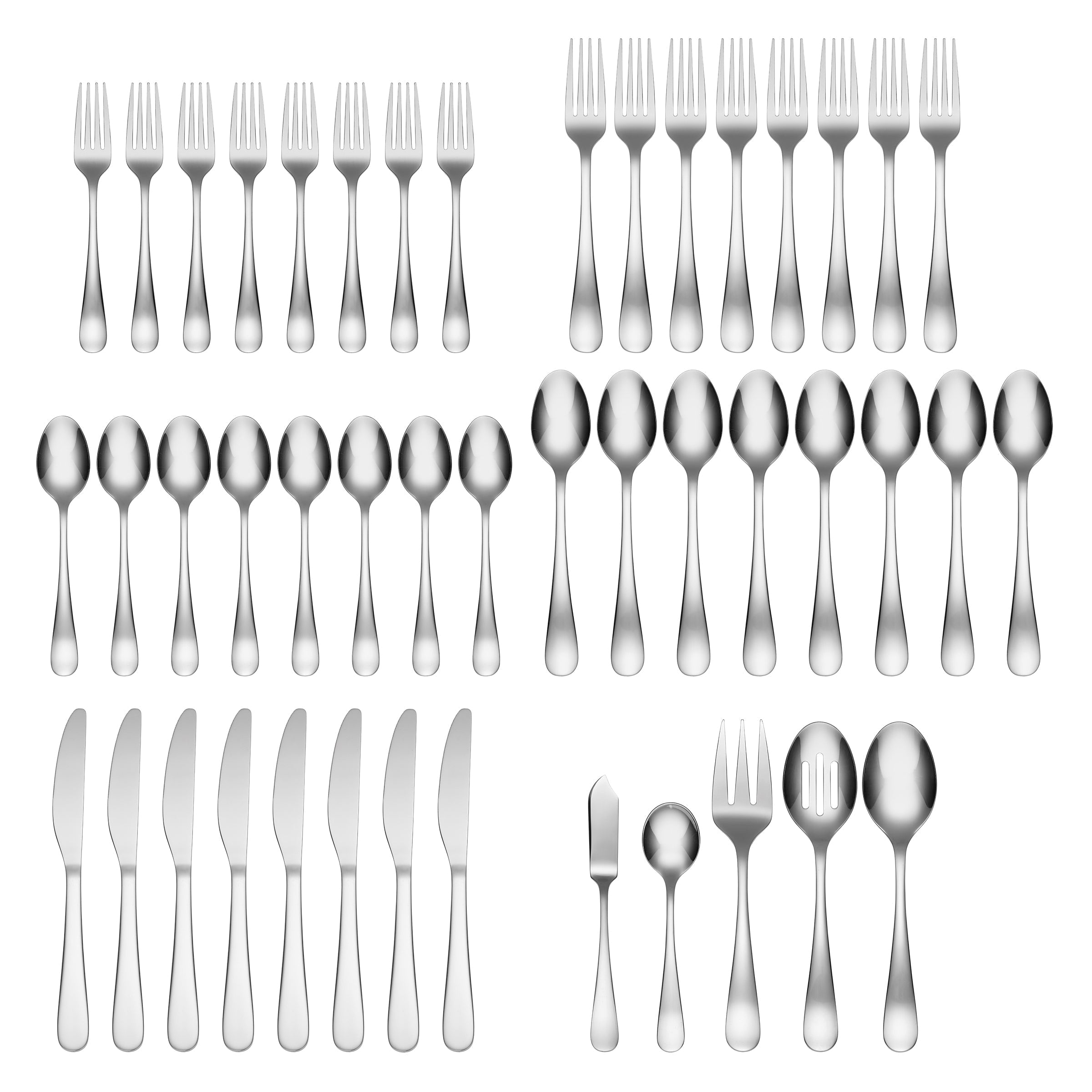 Alternative view of Rhiannon Mirror 45 Piece Flatware Set