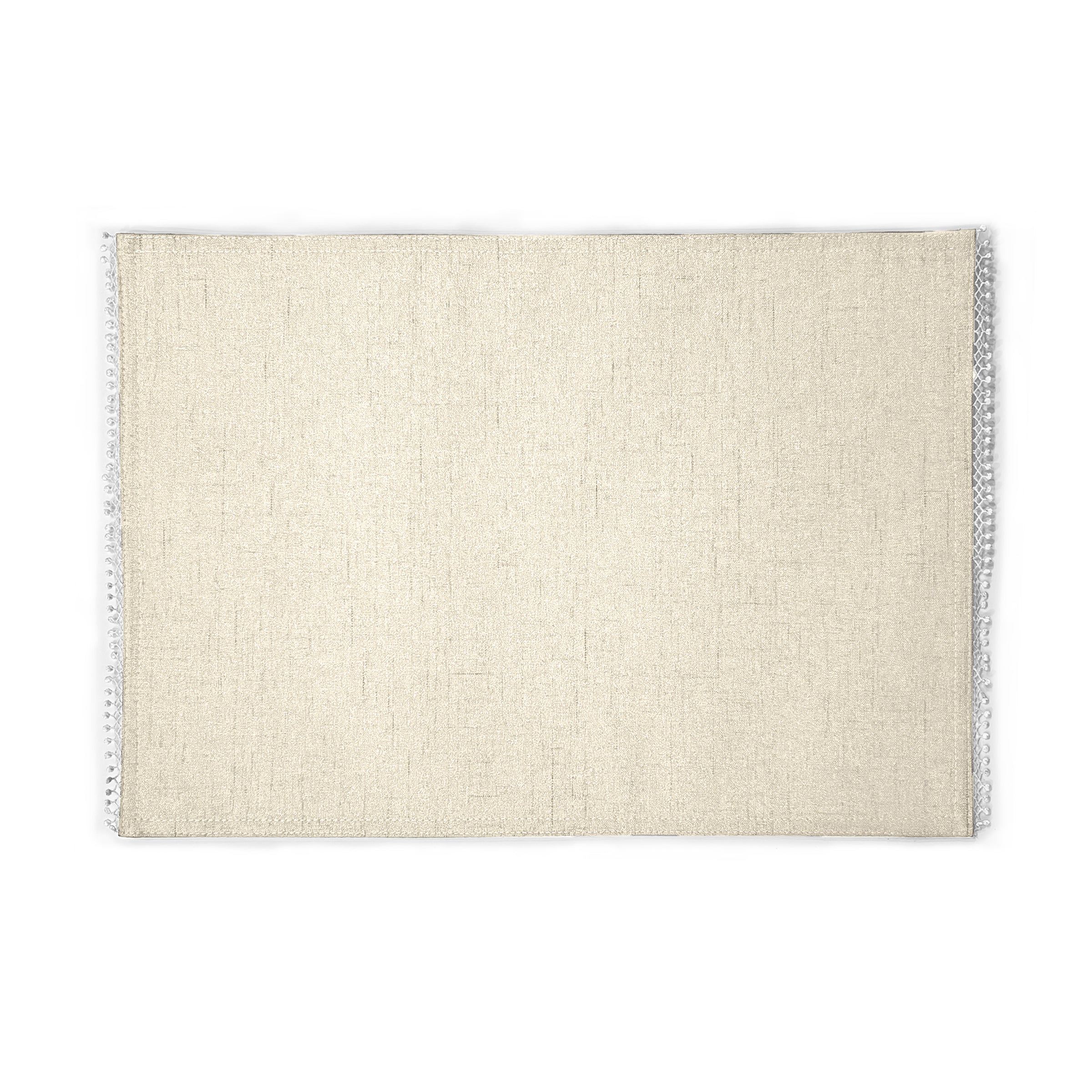 French Perle Natural 13X18 Placemats Set Of 4 - Image 2