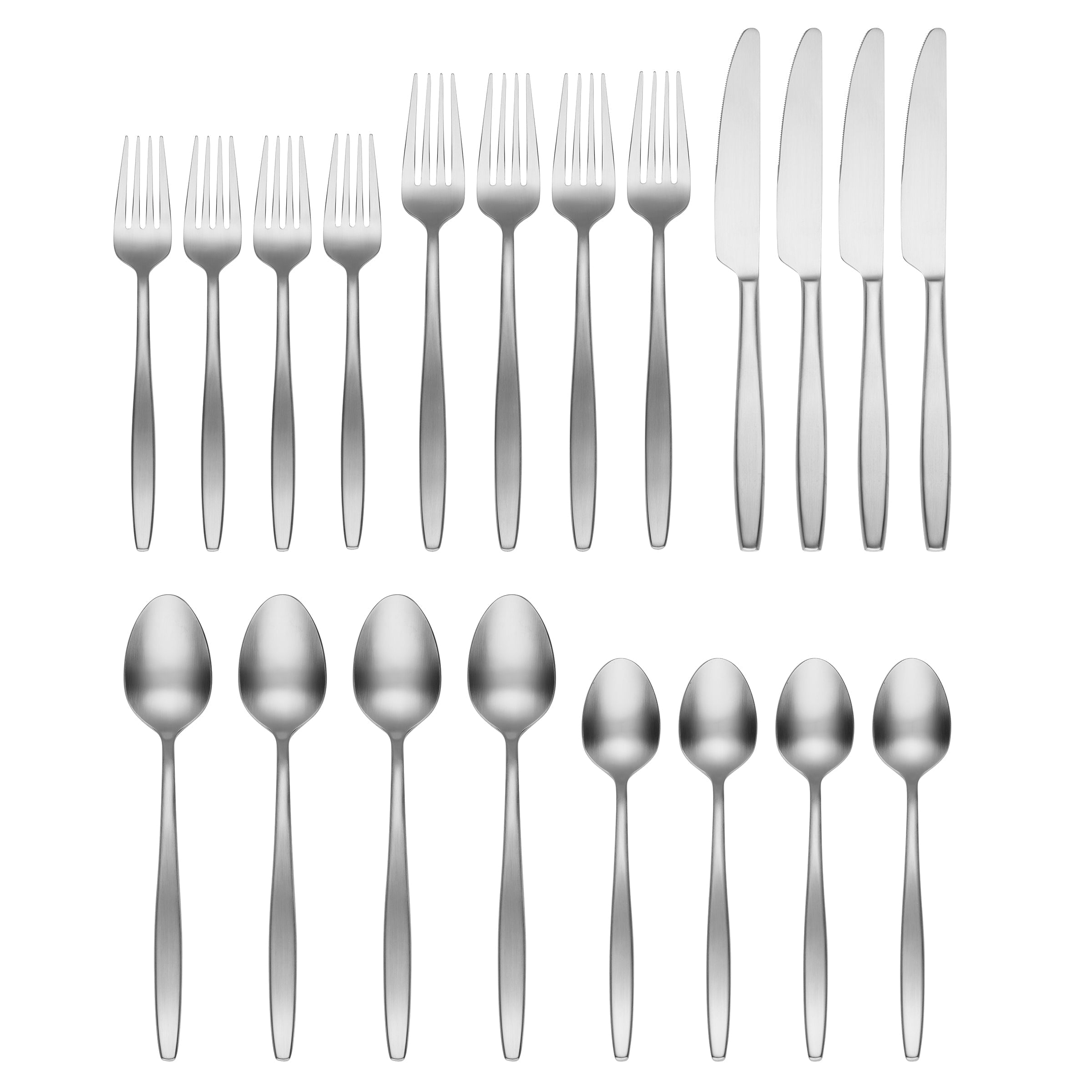 Alternative view of Nylah Satin 20 Piece Flatware Set