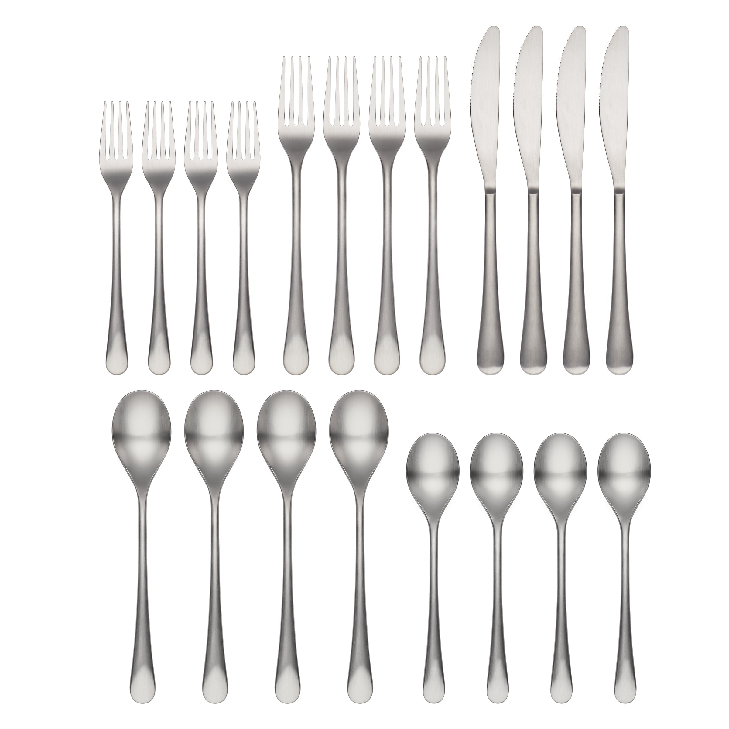 Alternative view of Xyla Satin 20 Piece Flatware Set