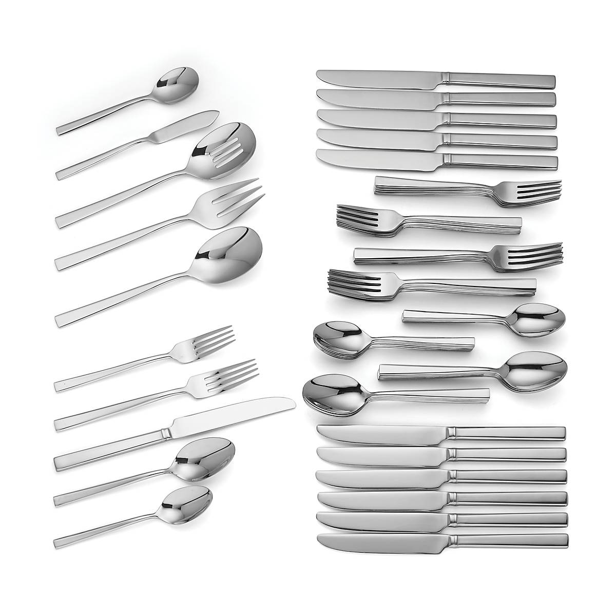 Alternative view of Cole 65 Piece Flatware Set