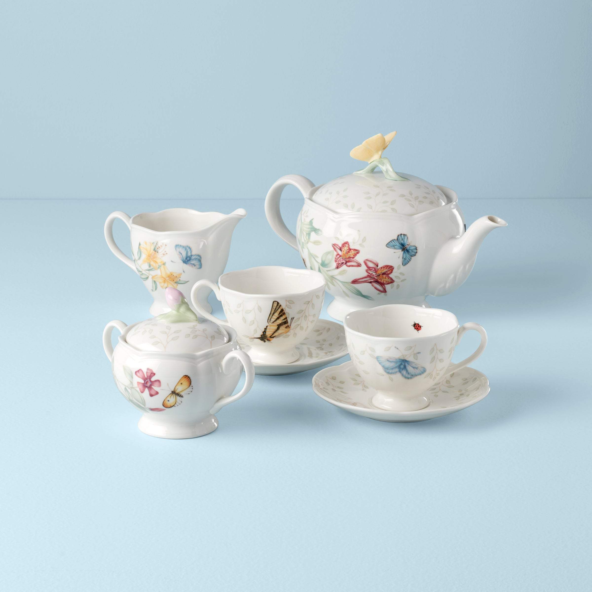 Butterfly Meadow 7 Piece Tea Set