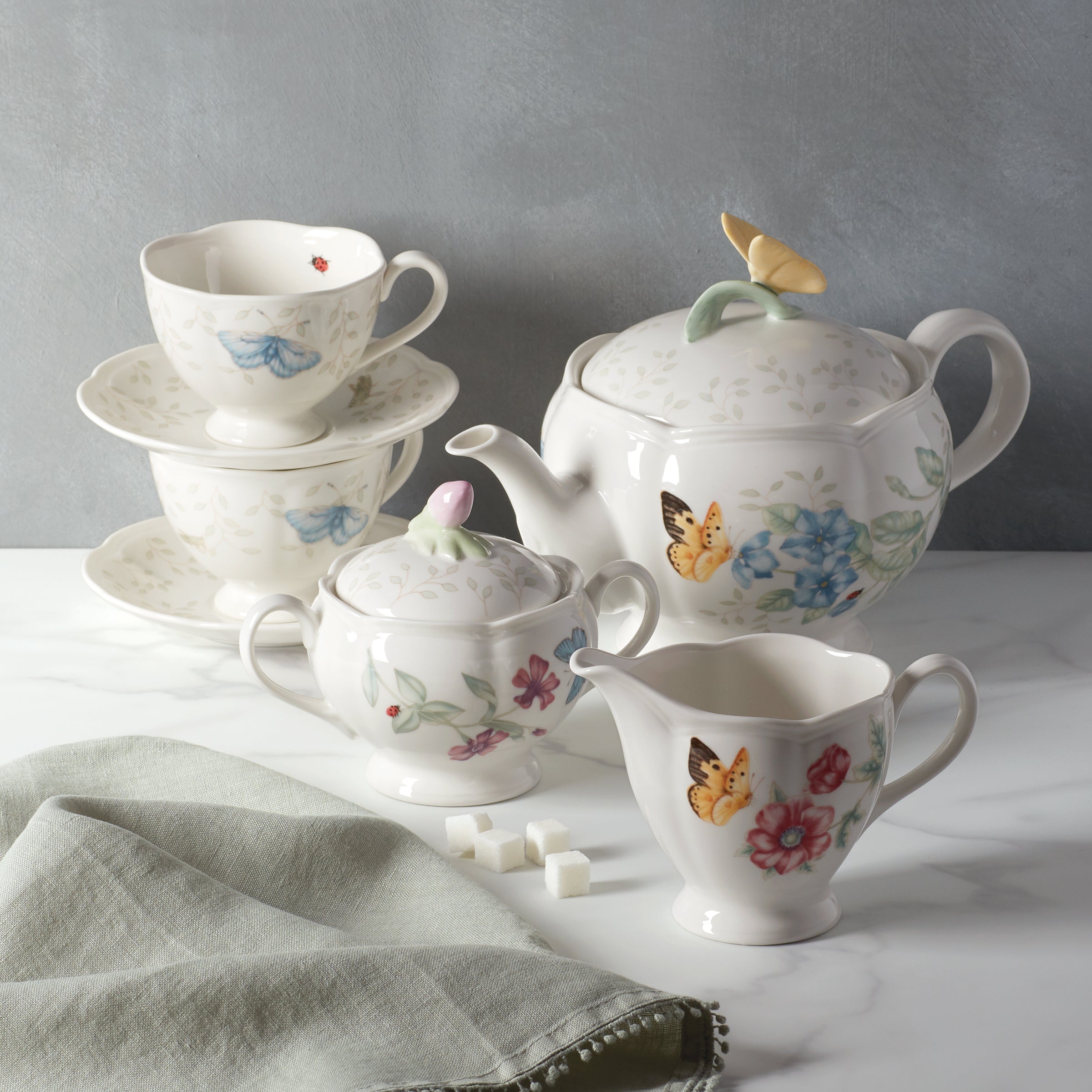 Butterfly Meadow 7 Piece Tea Set - Image 5