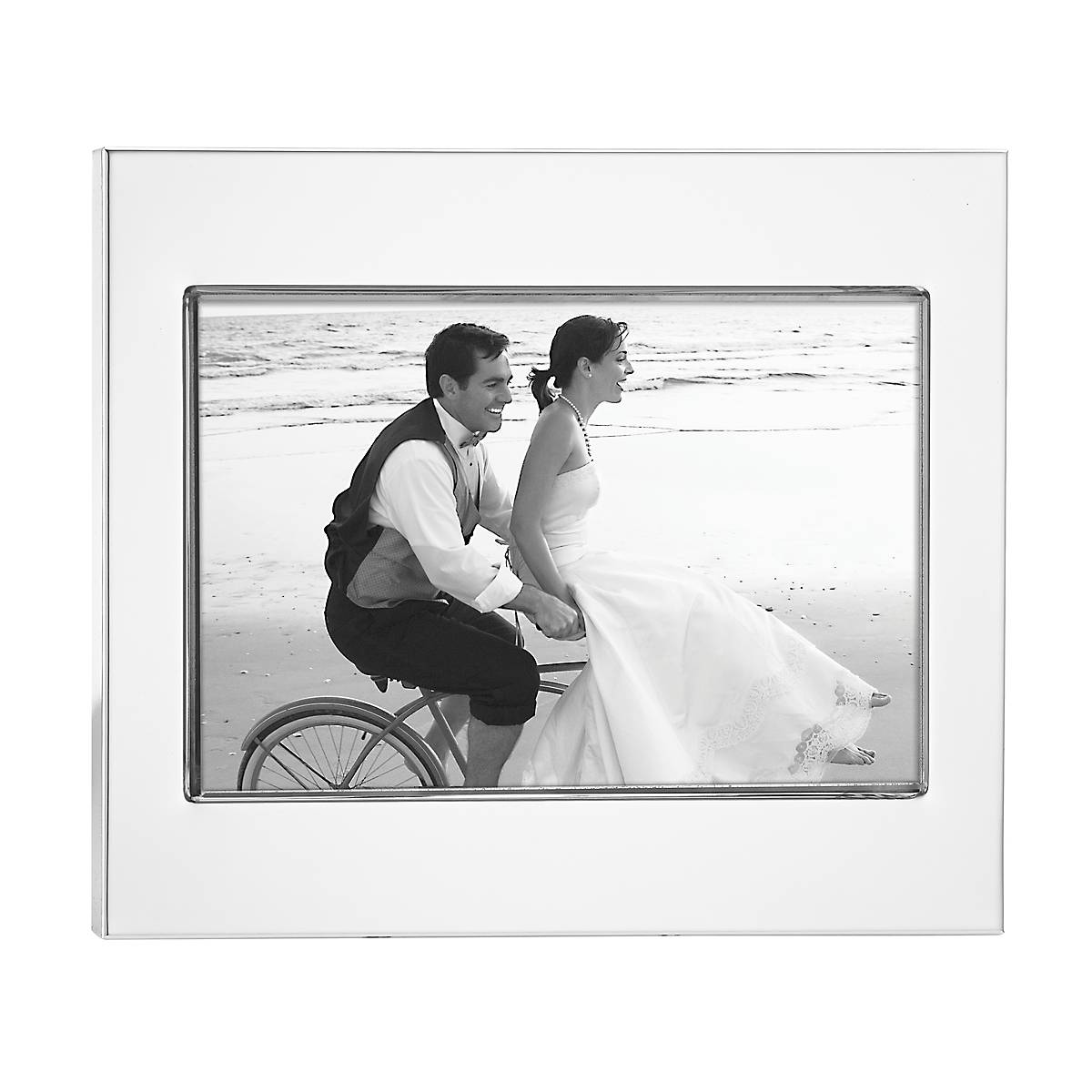 Addison Silverplate 4" x 6" Photo Frame - Image 2