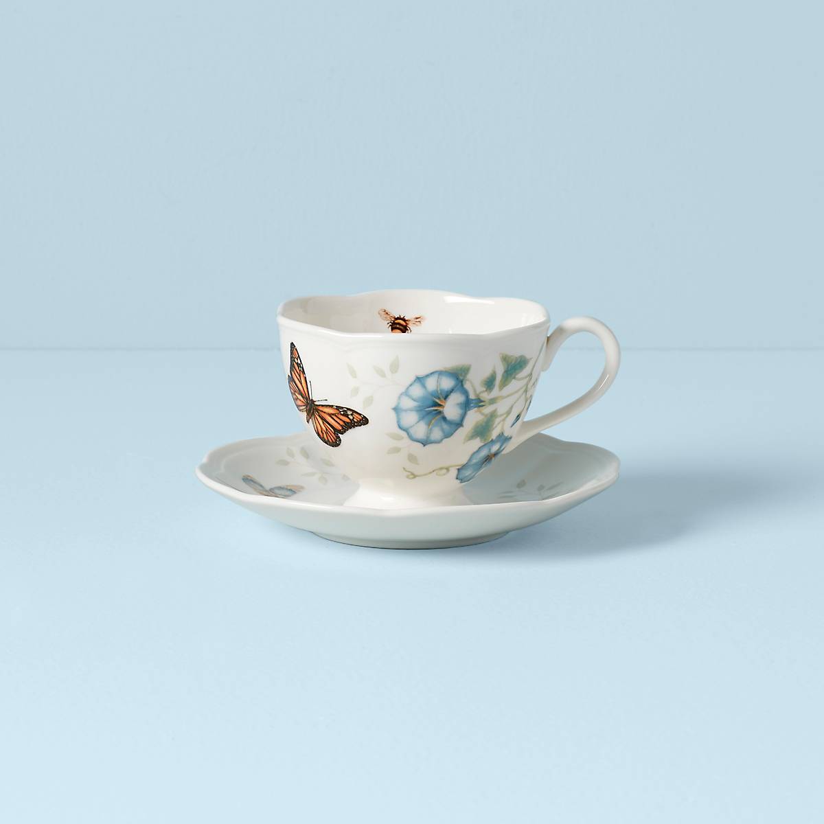 Butterfly Meadow Monarch Cup & Saucer