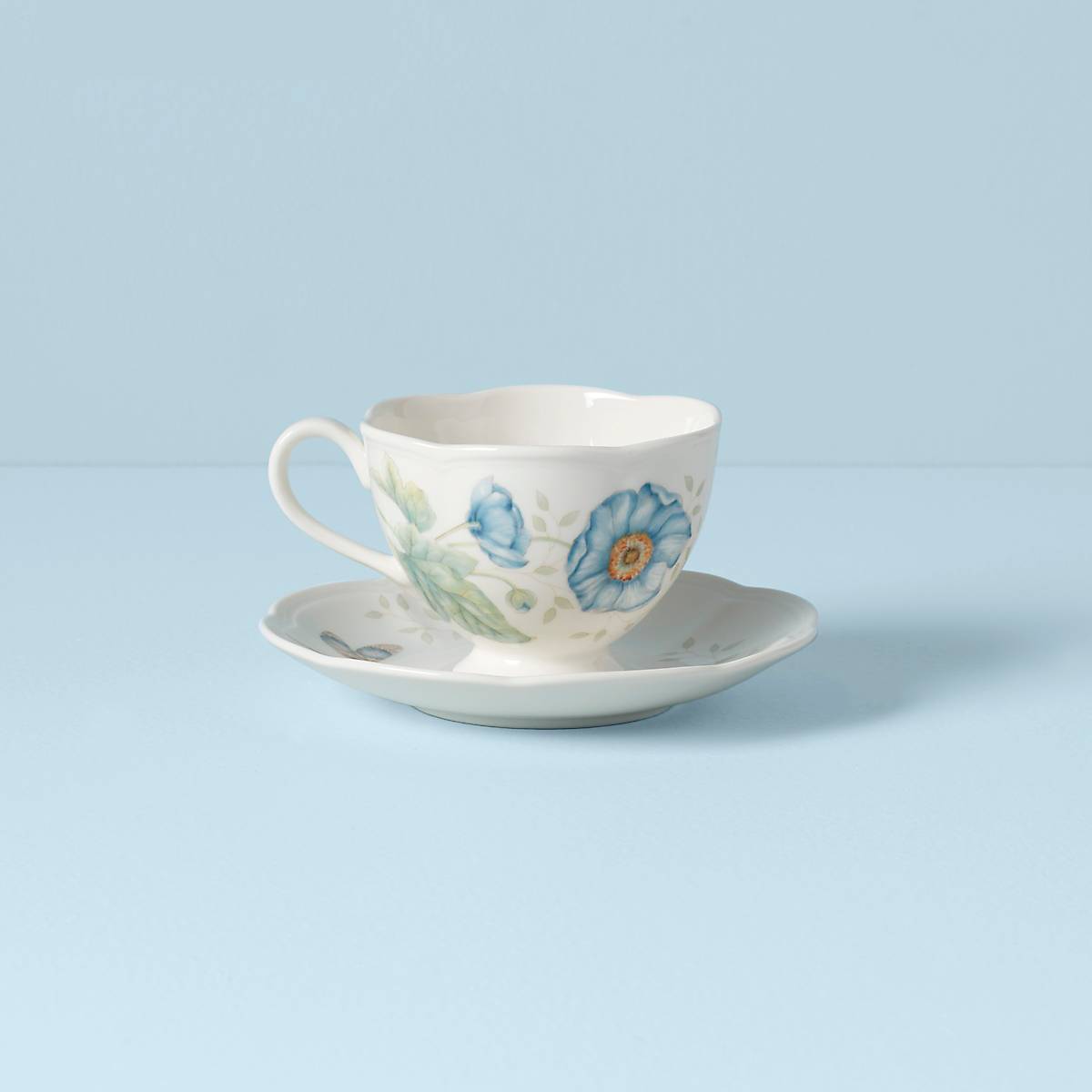 Alternative view of Butterfly Meadow Monarch Cup & Saucer