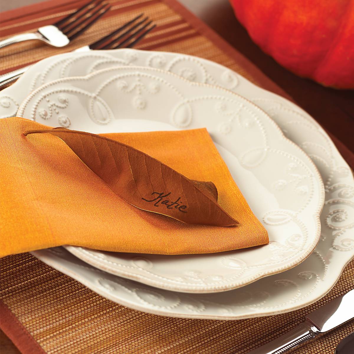 French Perle White 4 Piece Place Setting - Image 3