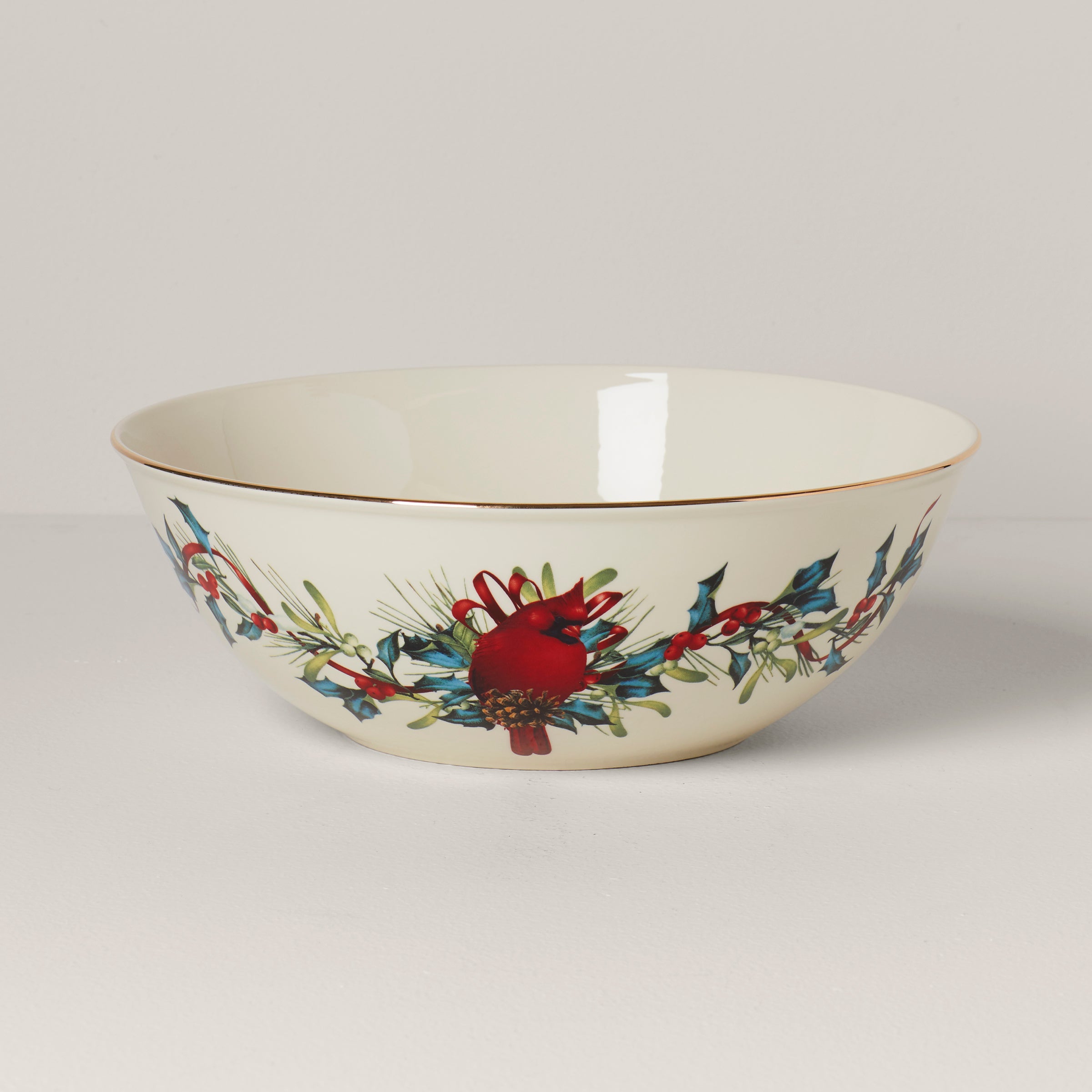 Winter Greetings Serving Bowl