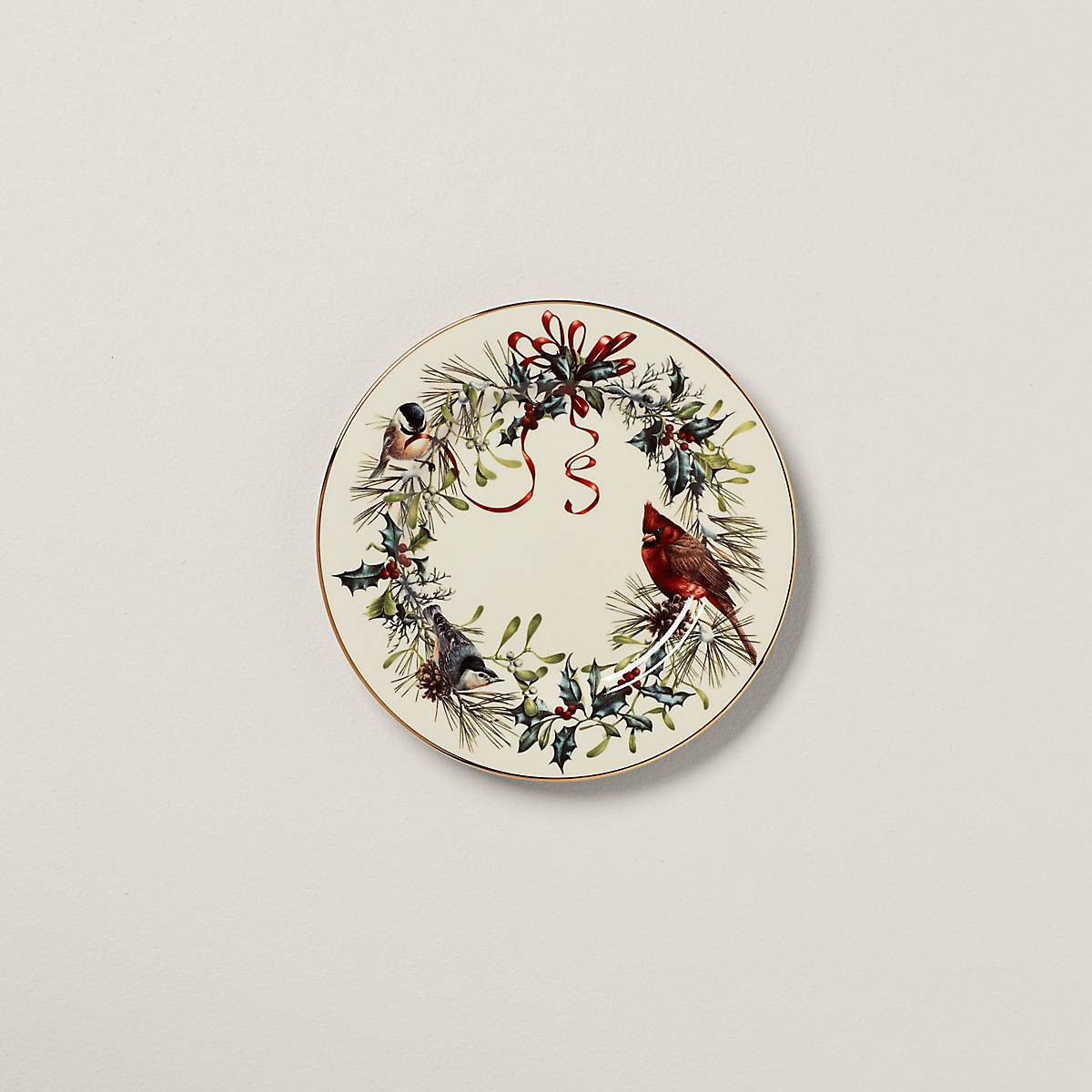 Winter Greetings 6 Piece Salad Plate Set - Image 5