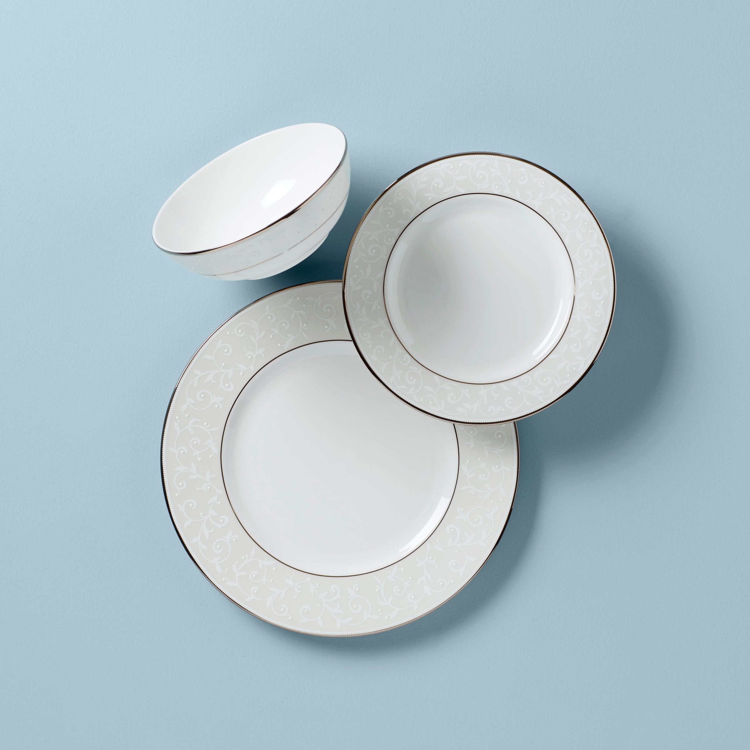 Opal Innocence 3 Piece Place Setting
