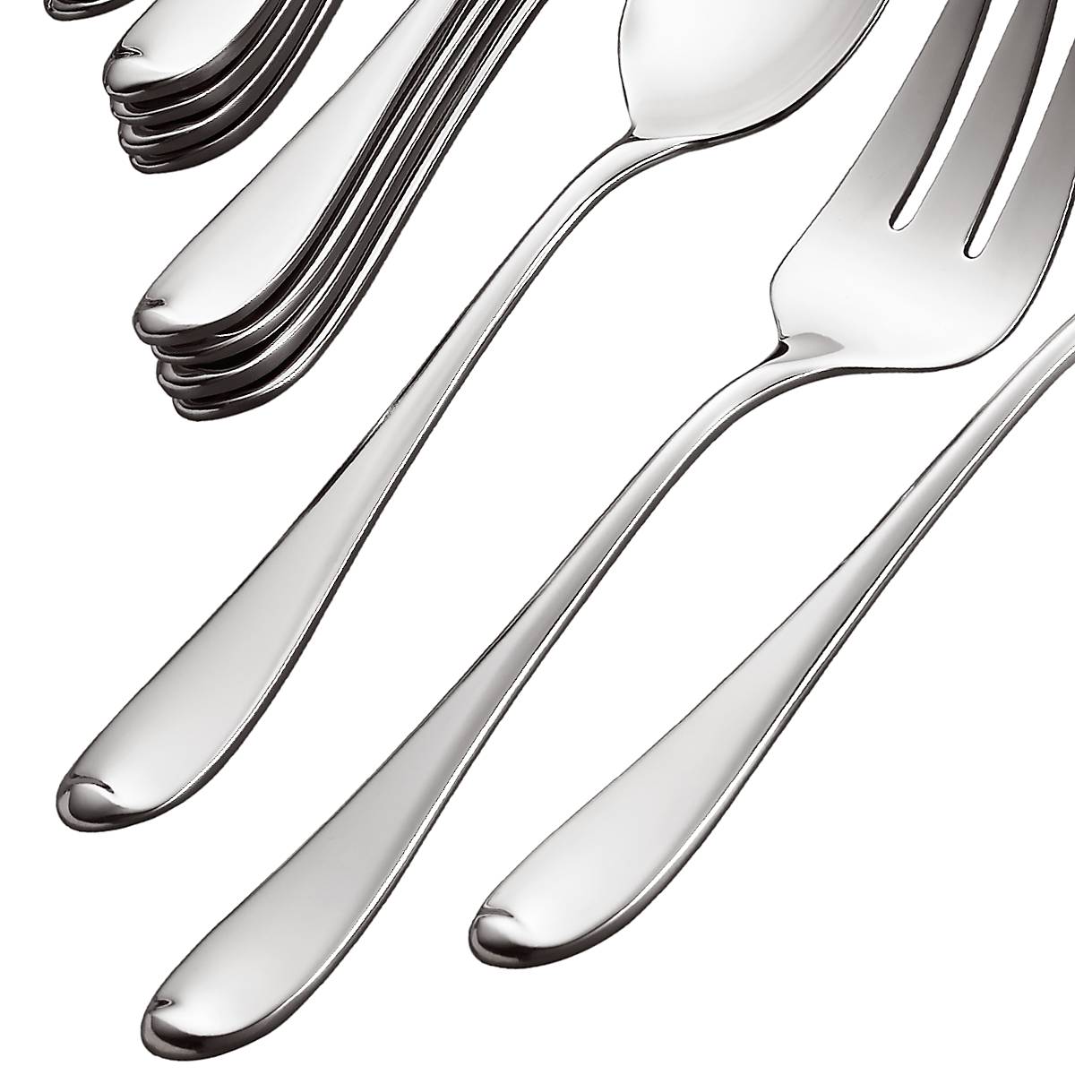 Studio 45 Piece Flatware Set - Image 2