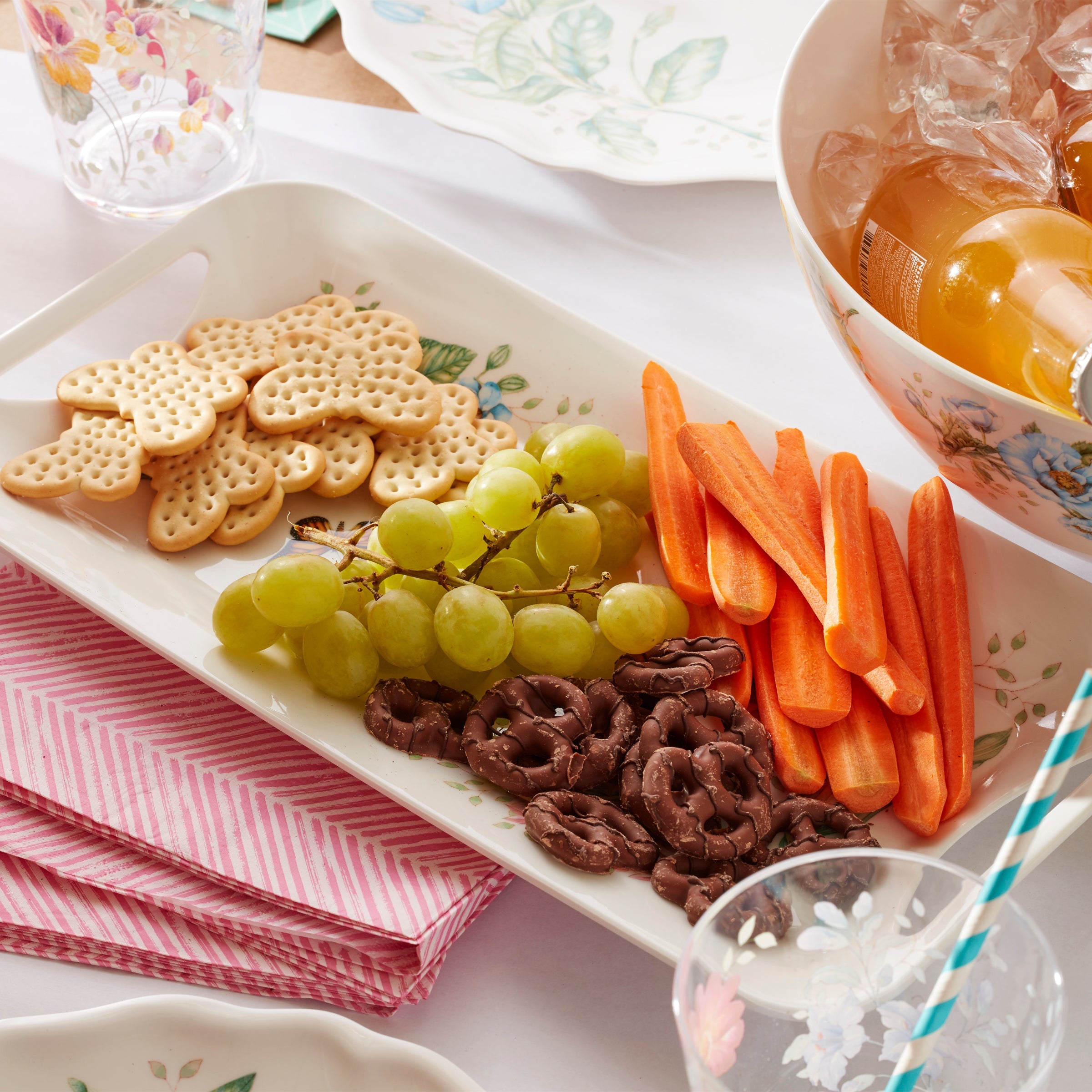 Butterfly Meadow Melamine Hors d'Oeuvres Tray - Image 3