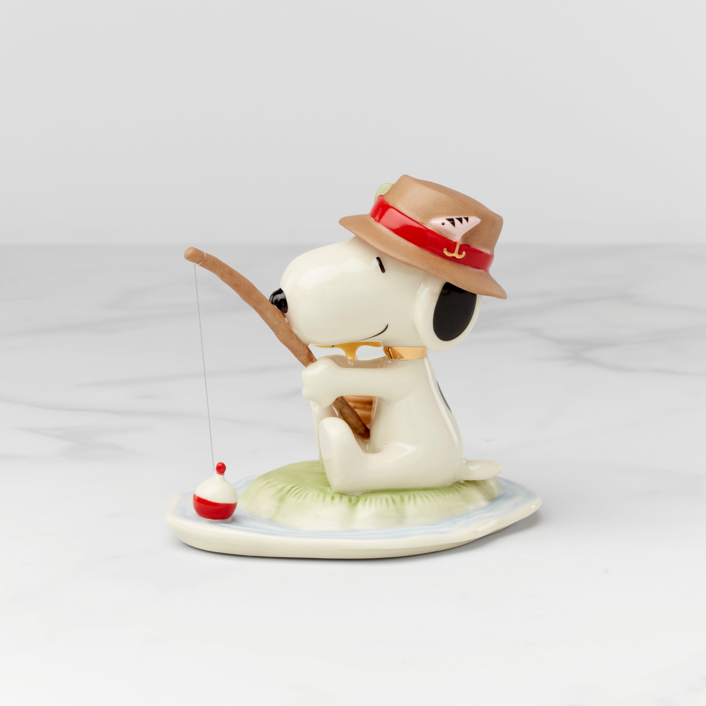Alternative view of Peanuts Fishing Buddies Figurine