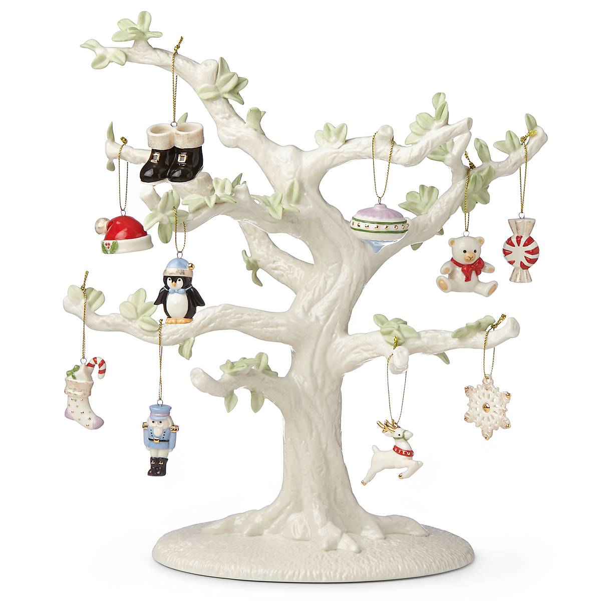 Christmas Memories 11 Piece Mini Ornament & Tree Set - Image 4