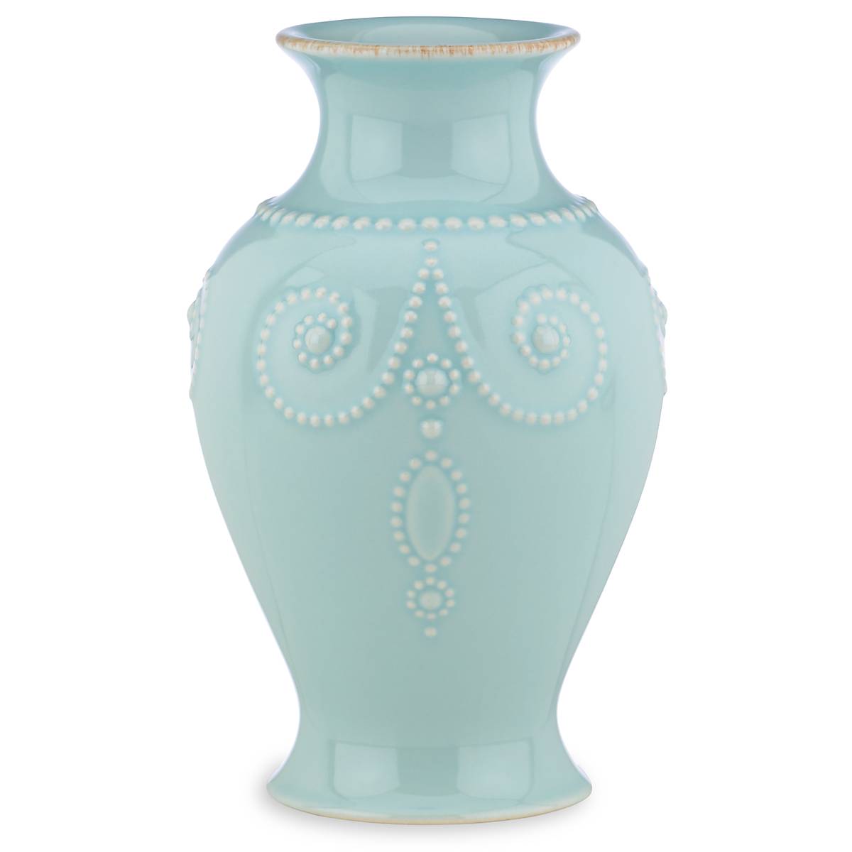 Alternative view of French Perle Ice Blue Bouquet Vase