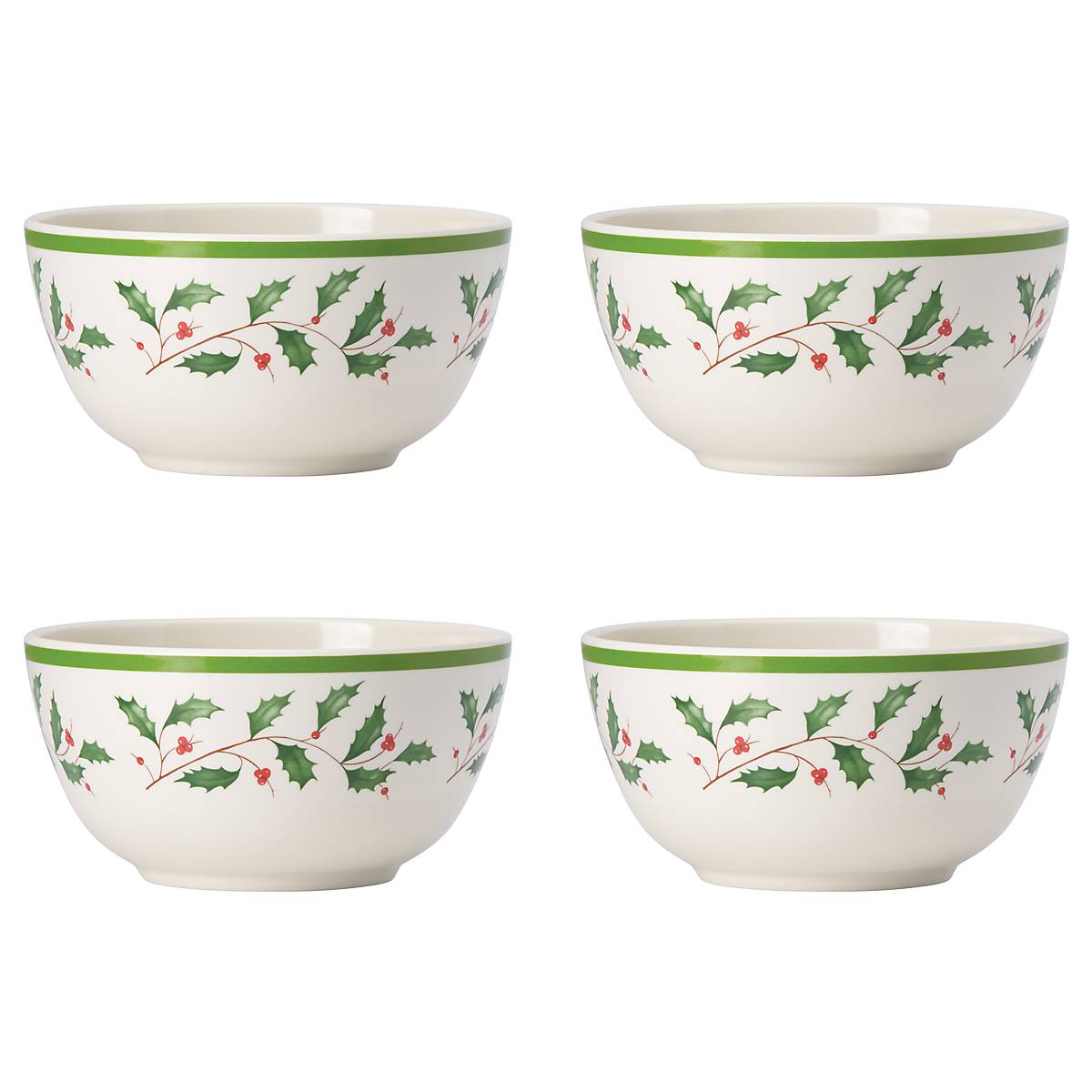 Alternative view of Holiday Melamine All Purpose Bowls   Set of 4