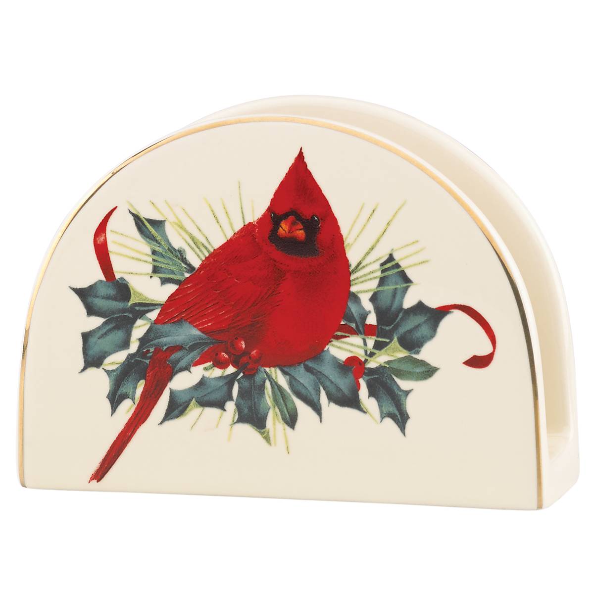 Alternative view of Winter Greetings Napkin Holder