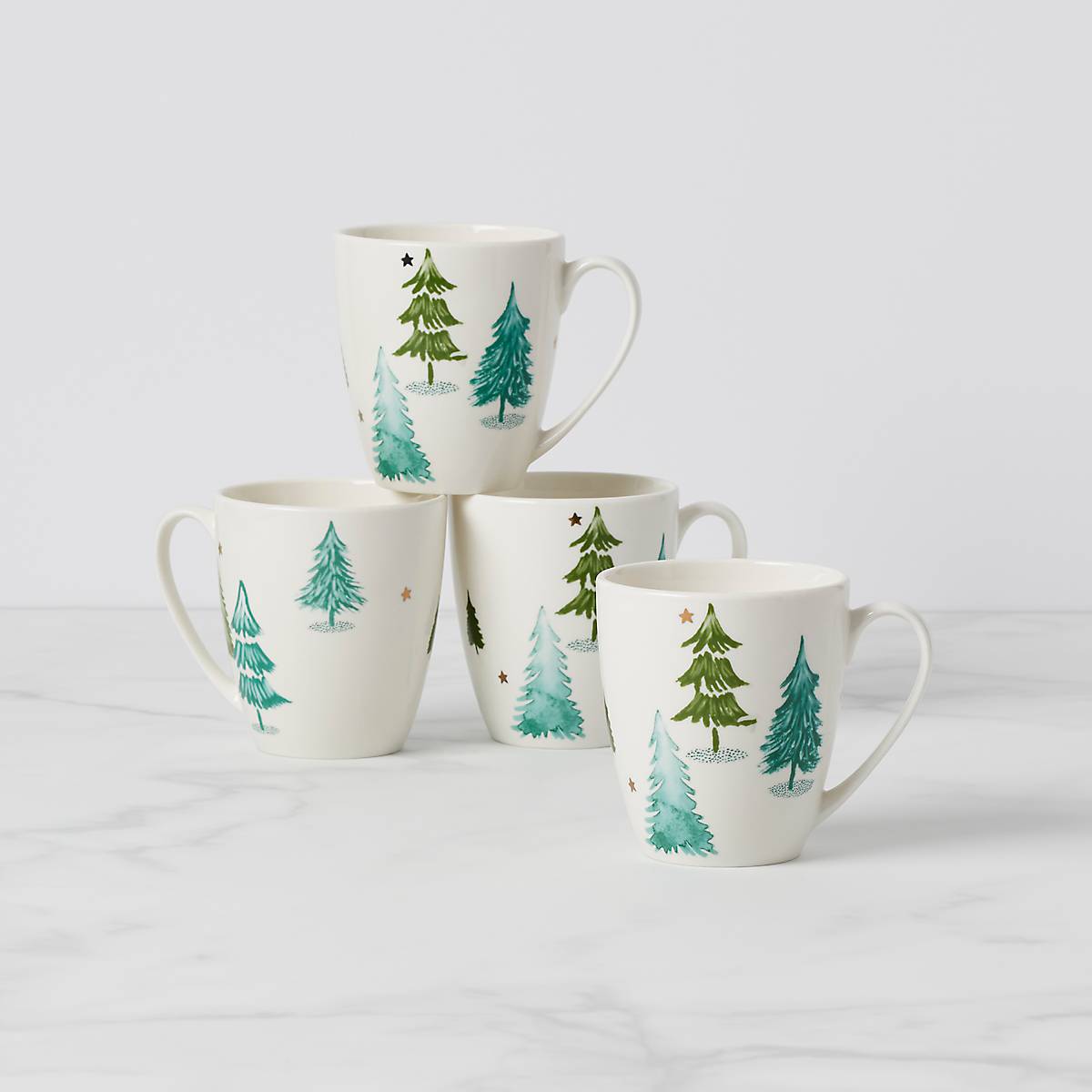 Balsam Lane Mugs   Set of 4