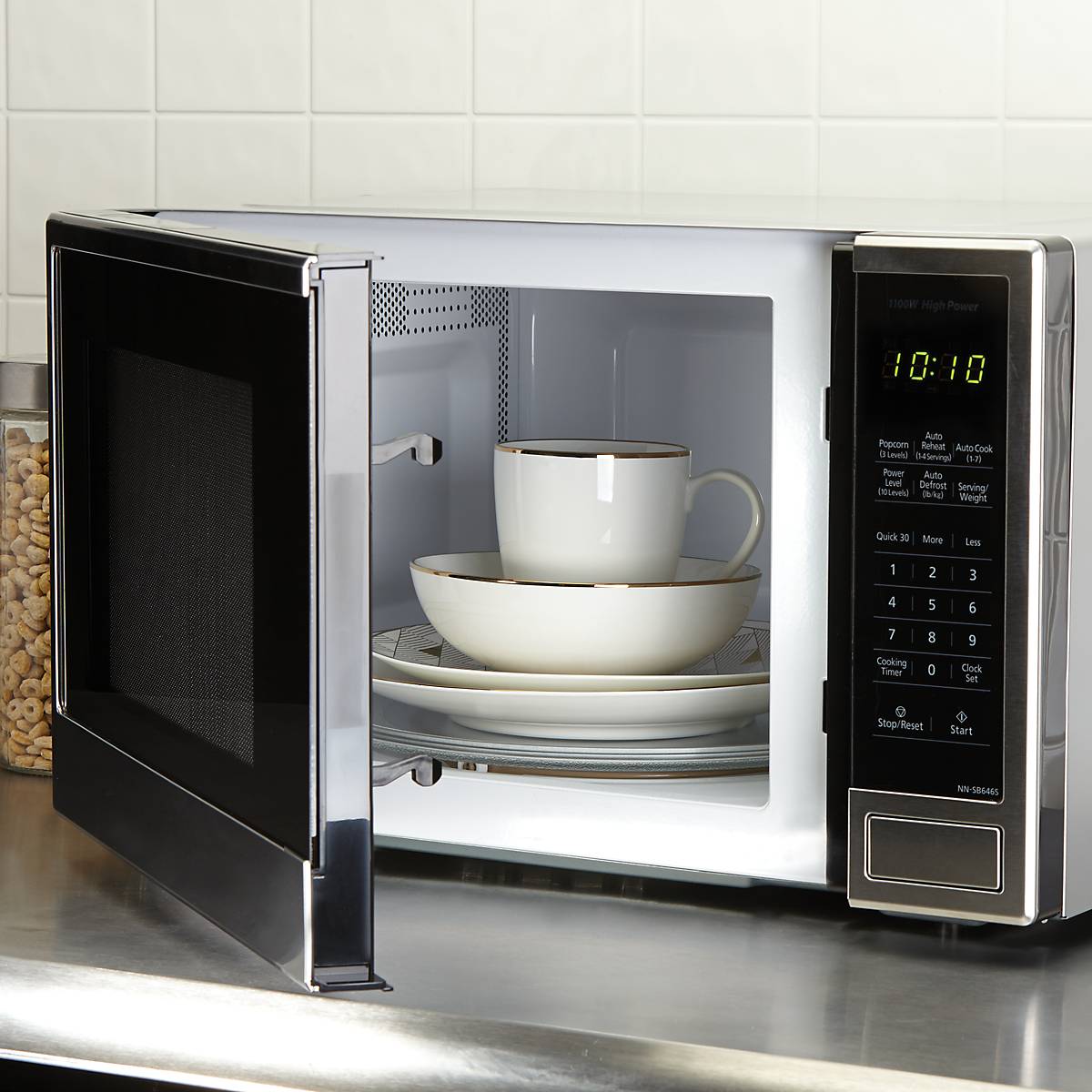 Trianna White 12 Piece Dinnerware Set - Image 3