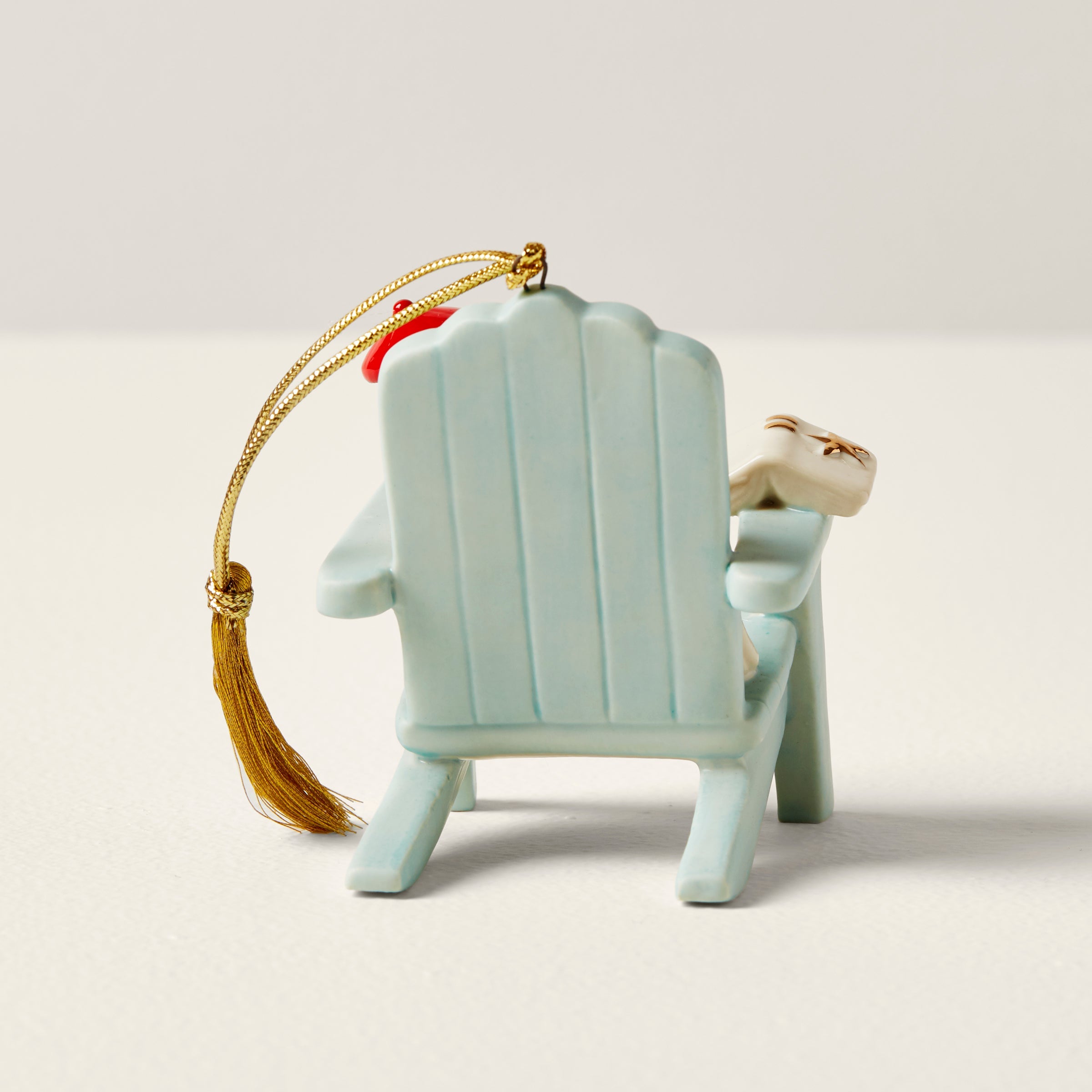 Alternative view of Personalized Beach Chair Ornament