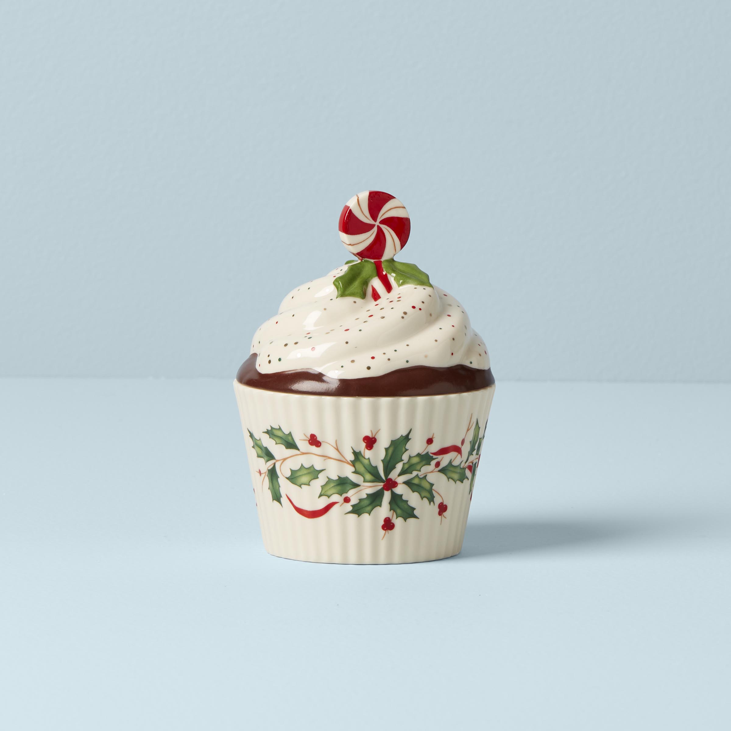 Holiday Bakeshop Cupcake Candy Dish