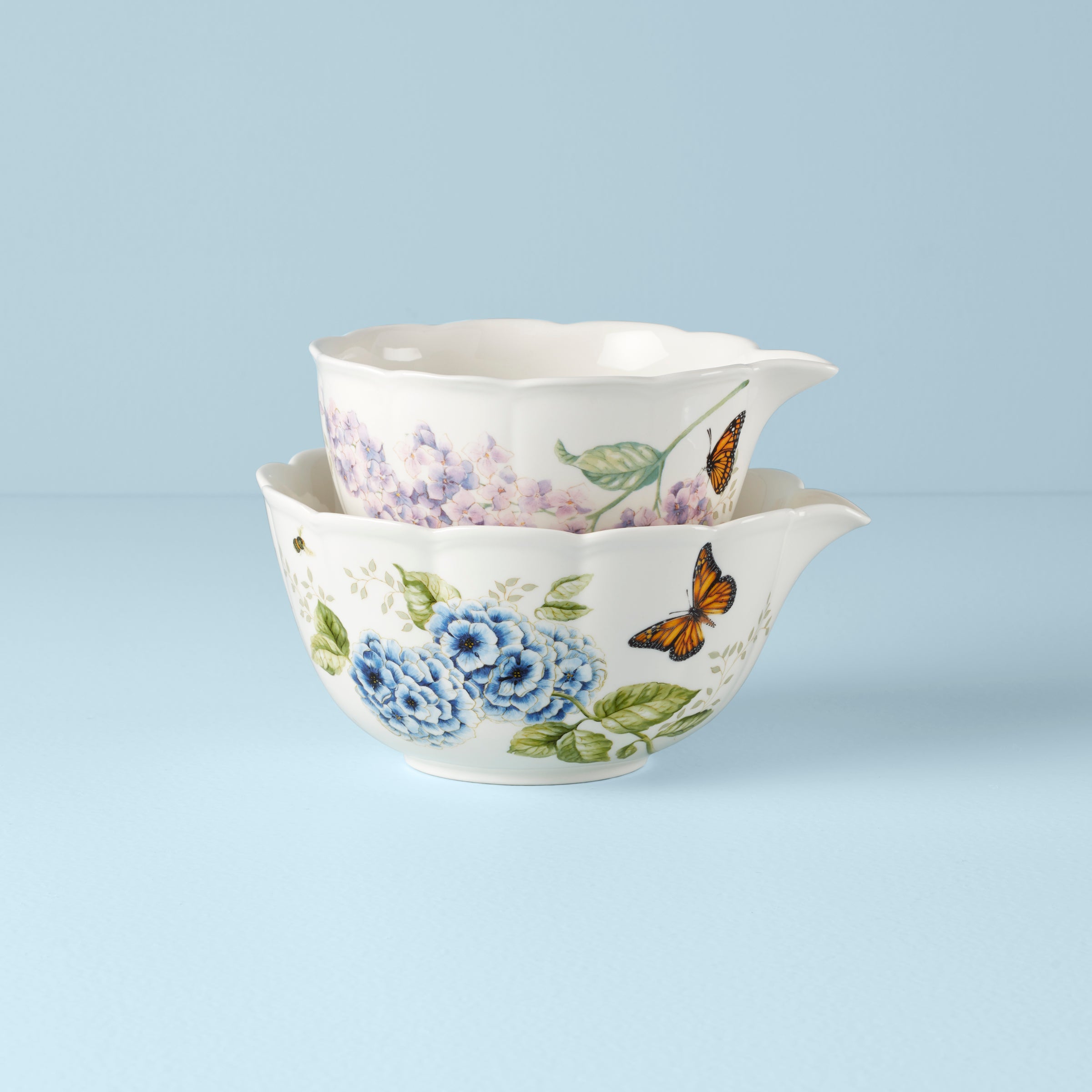 Butterfly Meadow 2 Piece Nesting Bowl Set