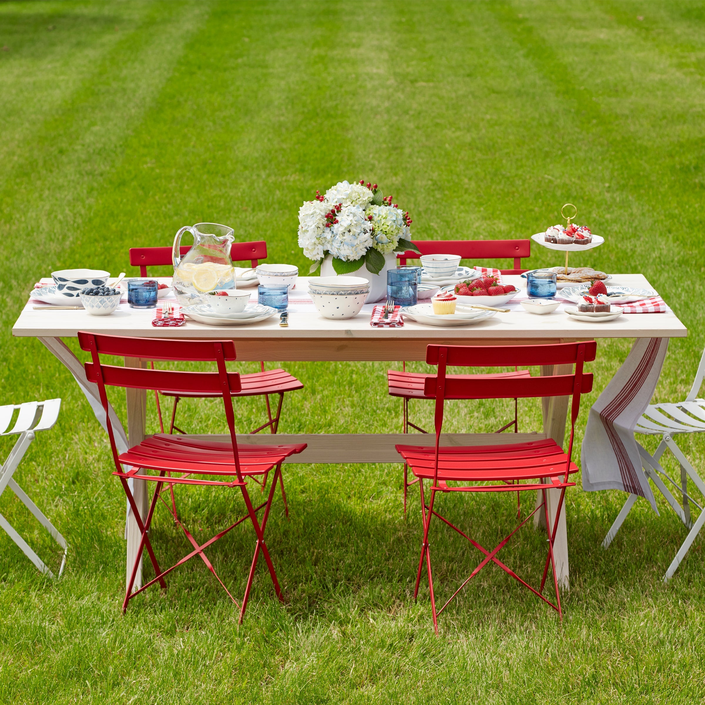 Blue Bay 12 Piece Dinnerware Set - Image 6