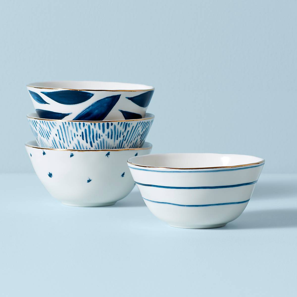 Blue Bay Dessert Bowls Set of 4