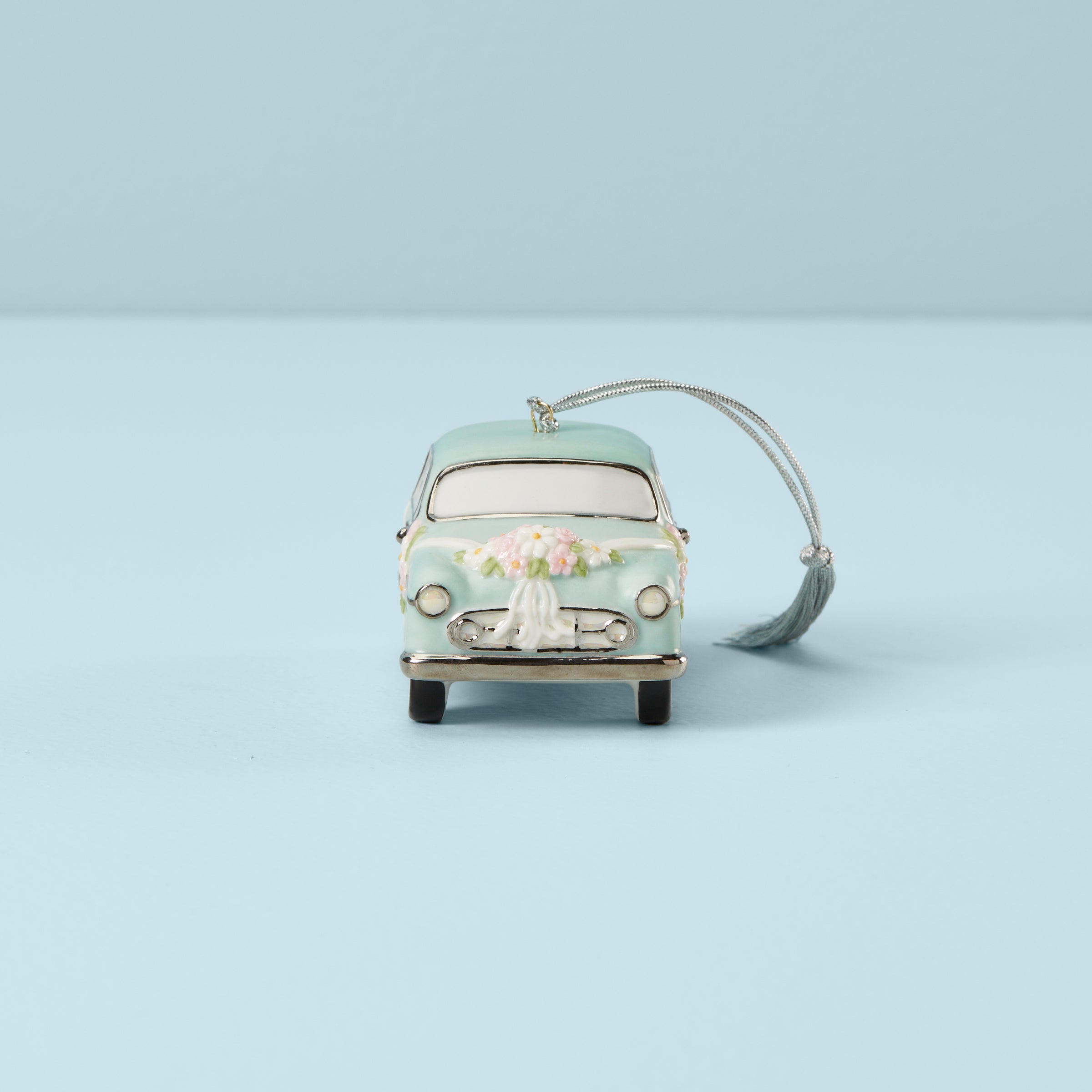 Personalized Just Married Car Ornament - Image 4