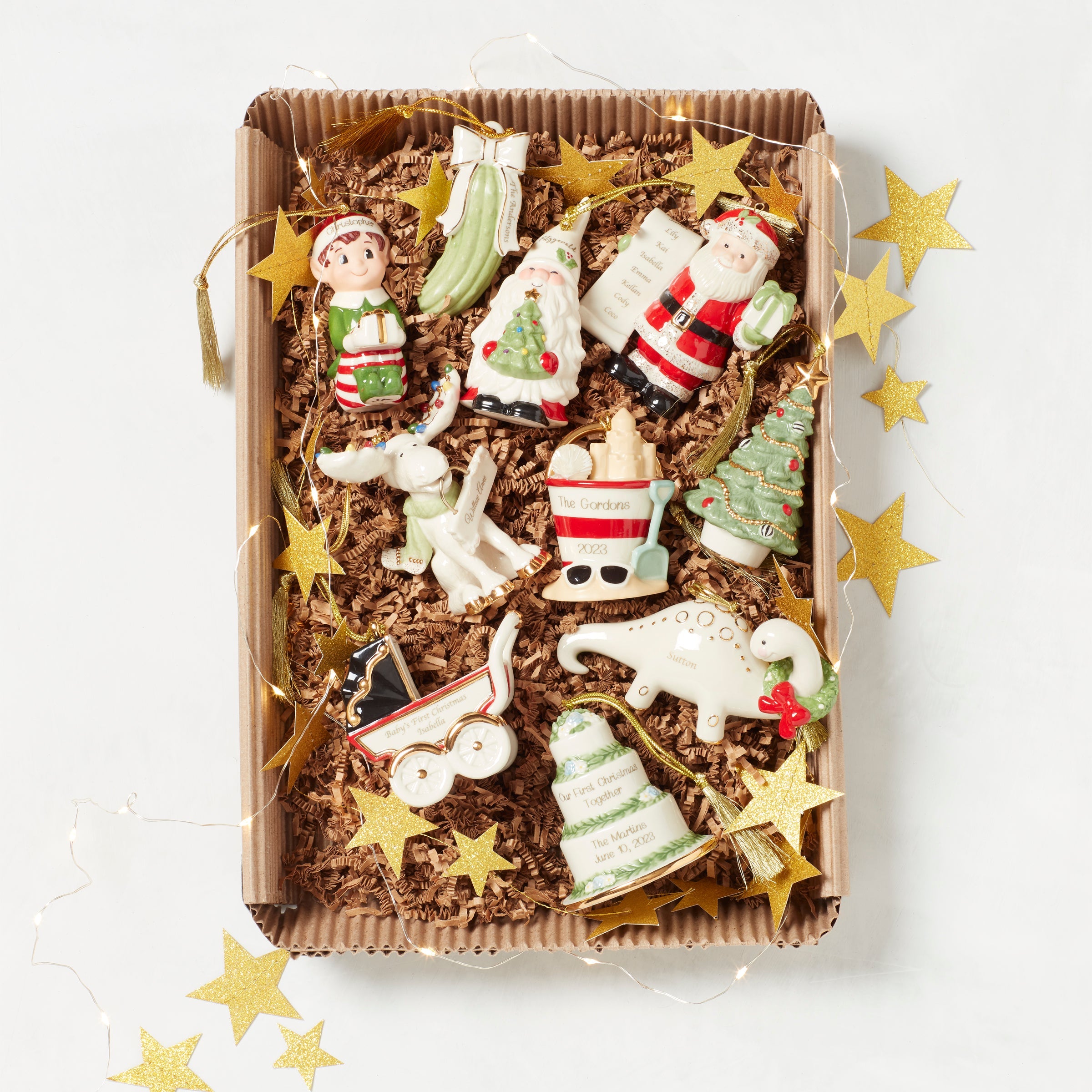 Personalized Naughty & Nice Ornament - Image 7