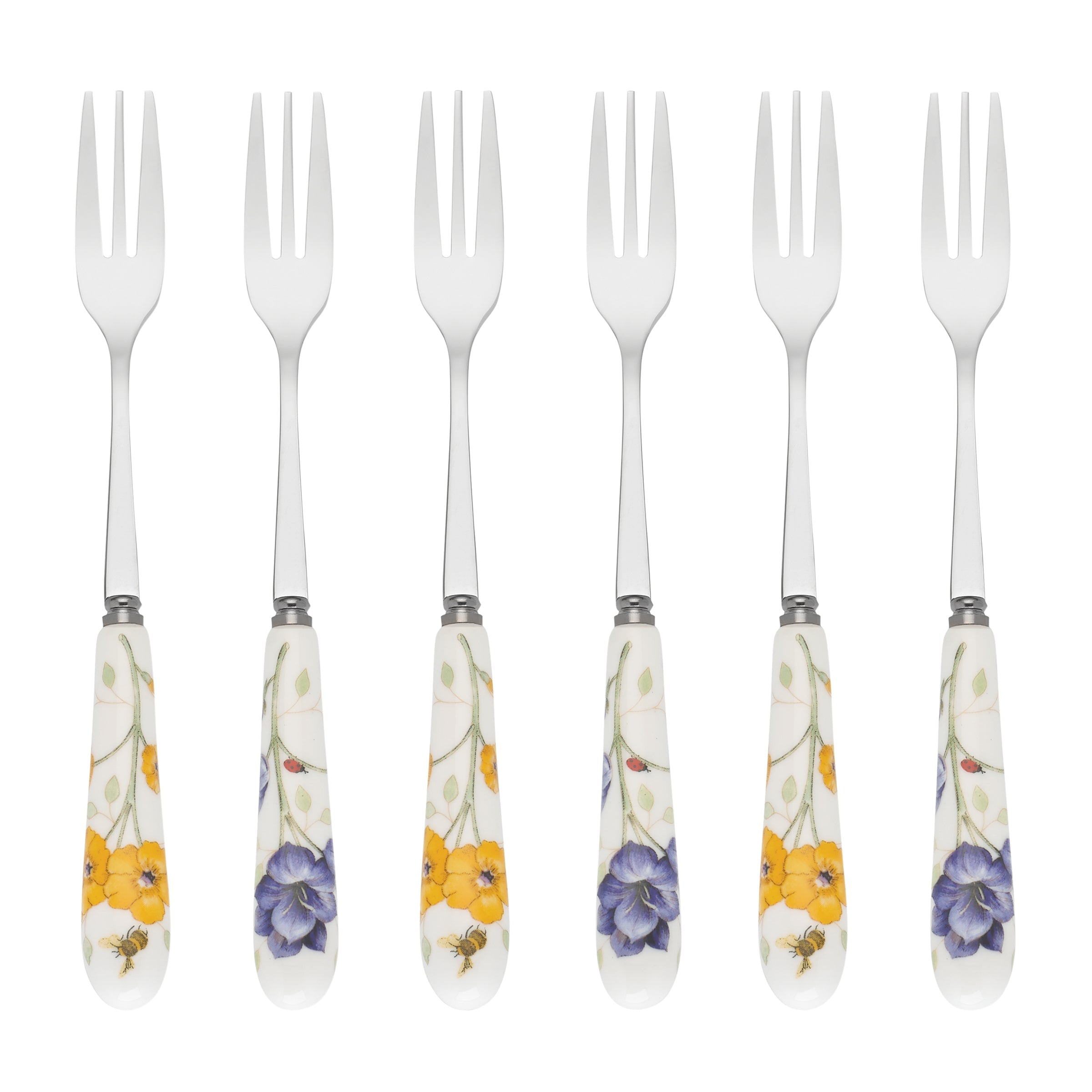 Alternative view of Butterfly Meadow Cocktail Fork   Set of 6