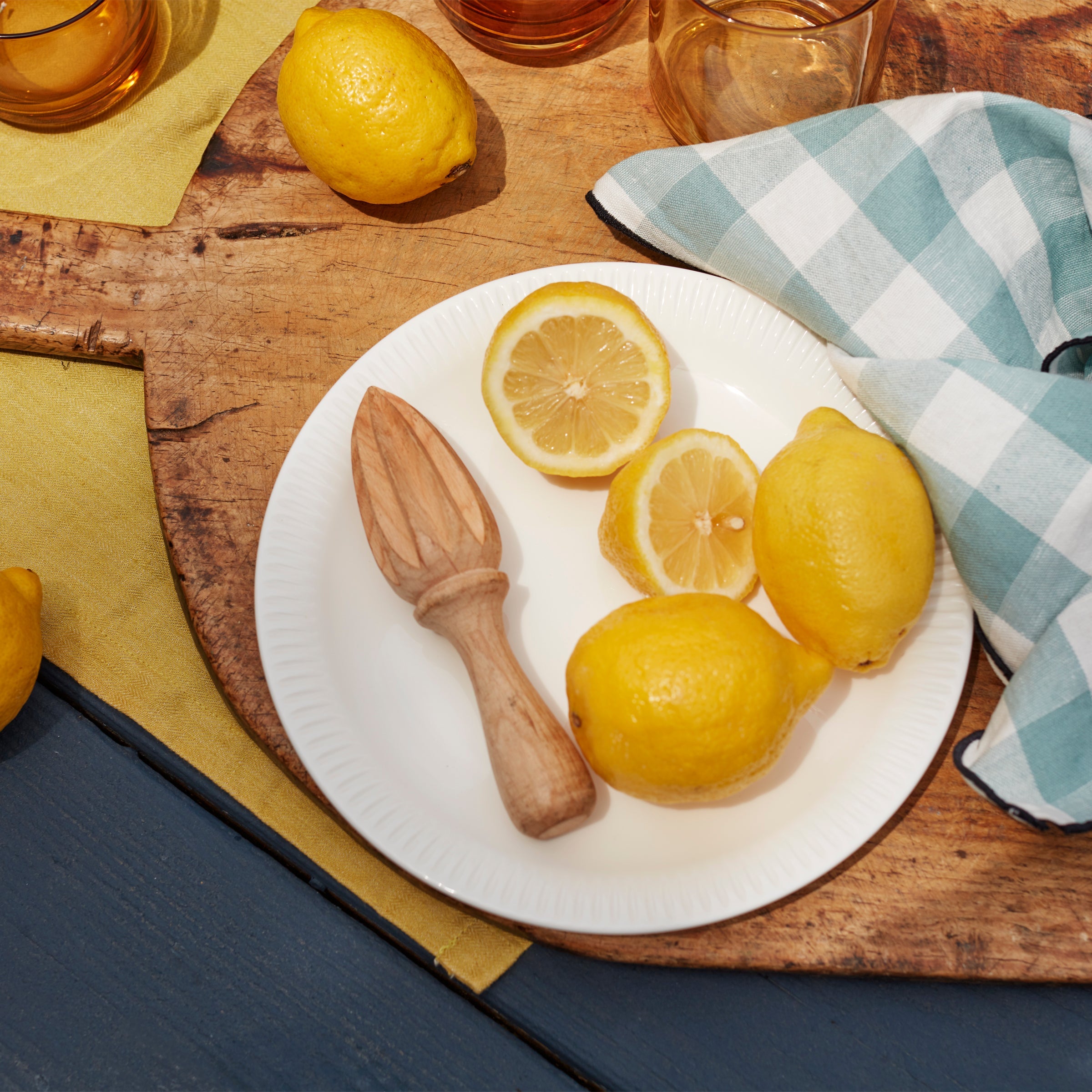 Profile White Dinner Plates Set of 4 - Image 8