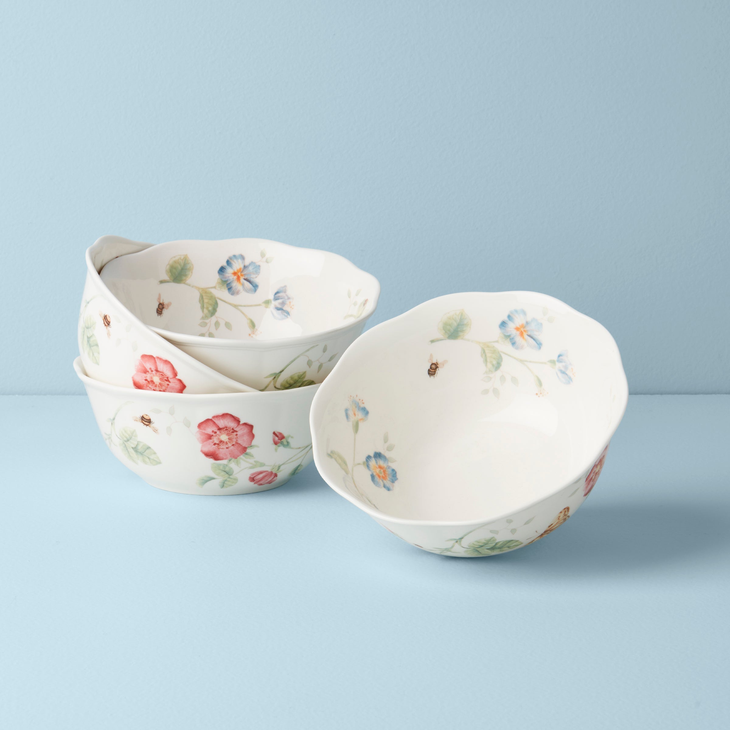 Butterfly Meadow Large All Purpose Bowls   Set of 4