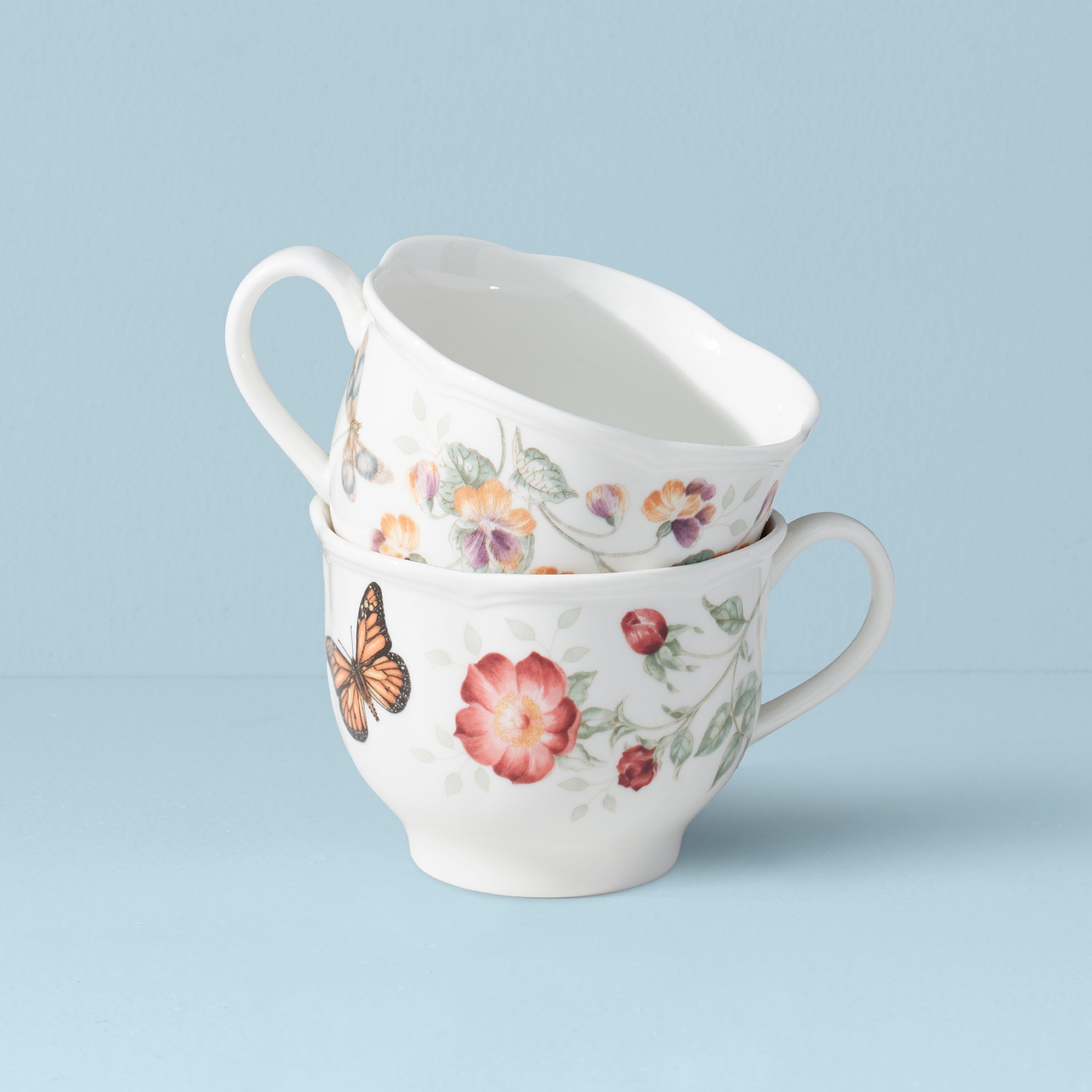 Butterfly Meadow Latte Mugs Set of 2