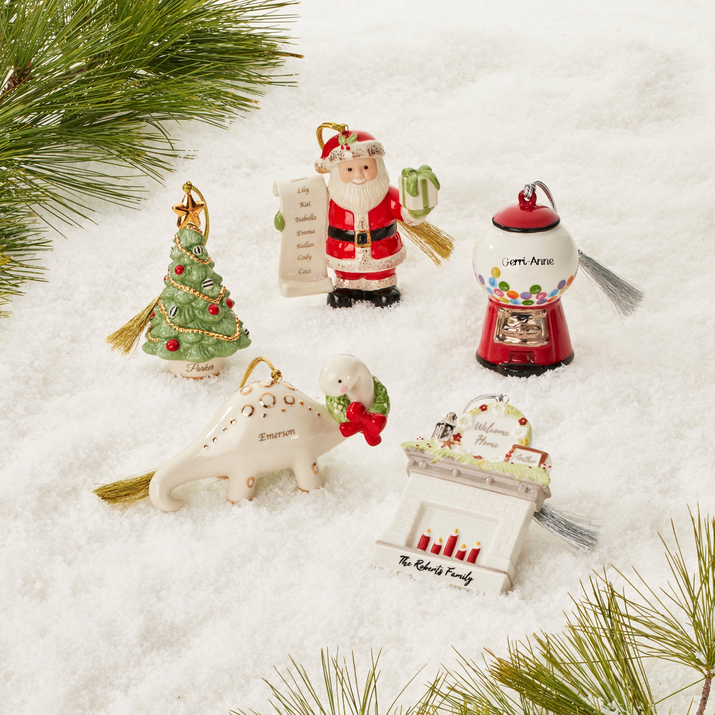 Personalized Naughty & Nice Ornament - Image 8