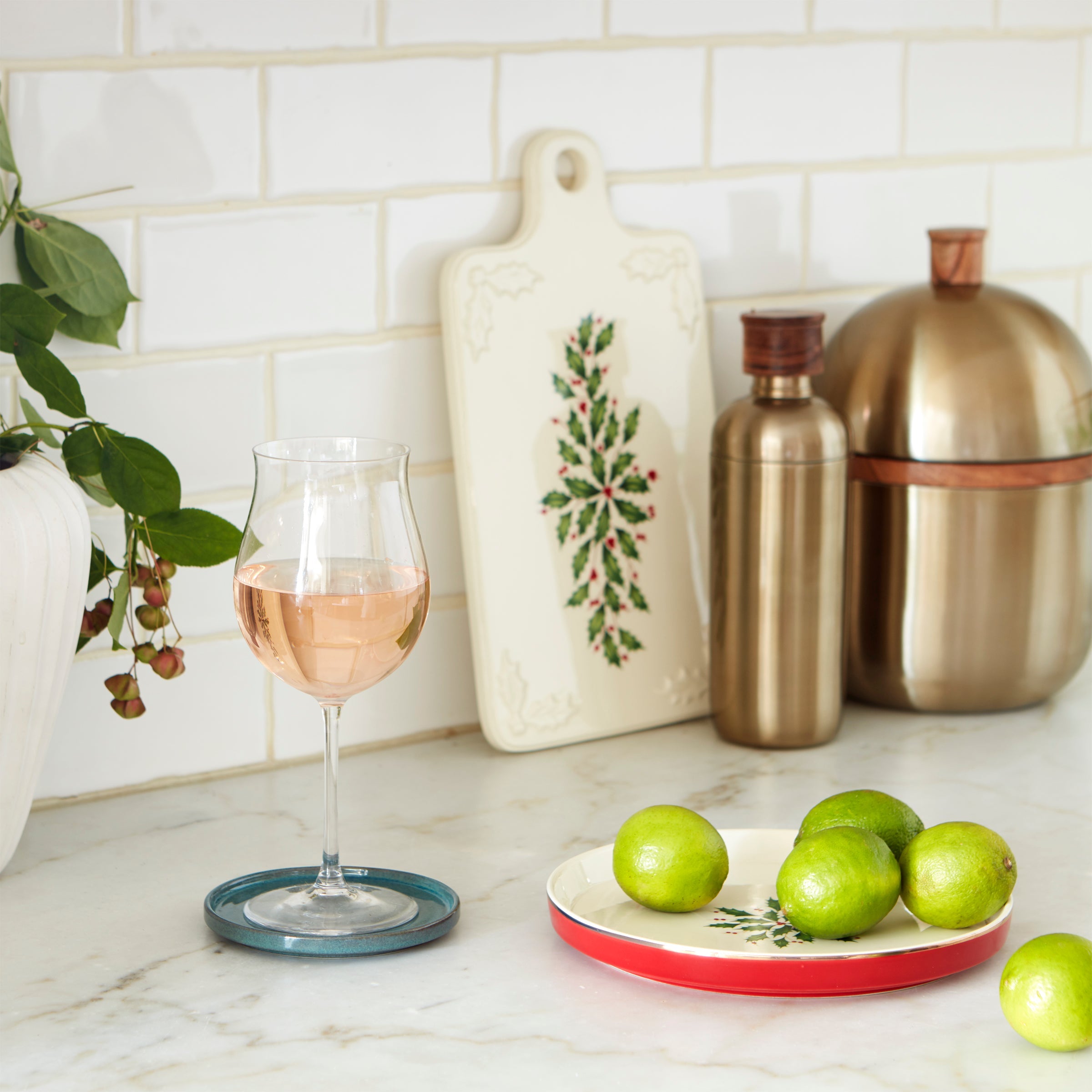 Cocktail Party Brushed Gold Bar Tool Set - Image 10