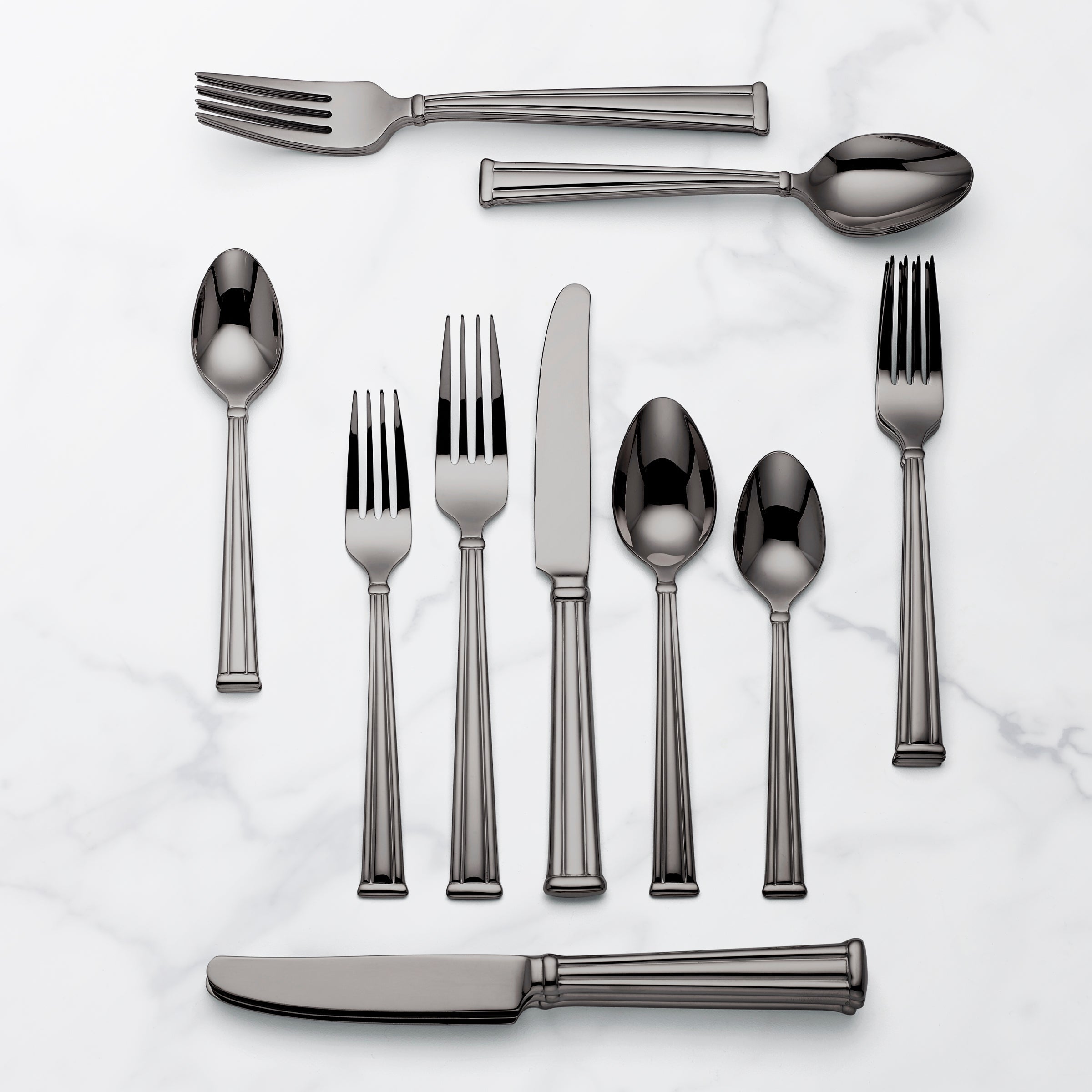 Alternative view of Cantwell Graphite 20 Piece Flatware Set