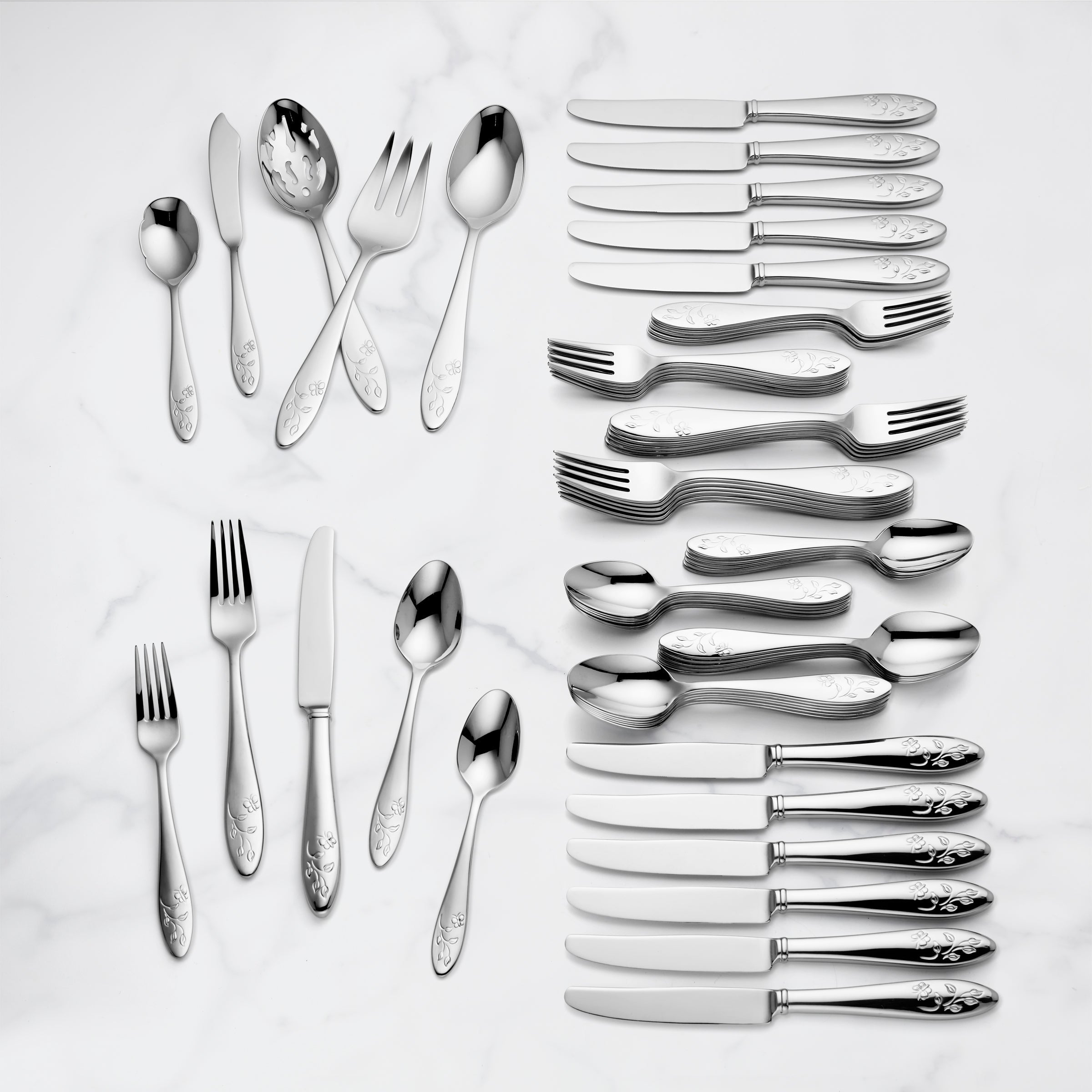 Alternative view of Butterfly Meadow 65 Piece Flatware Set