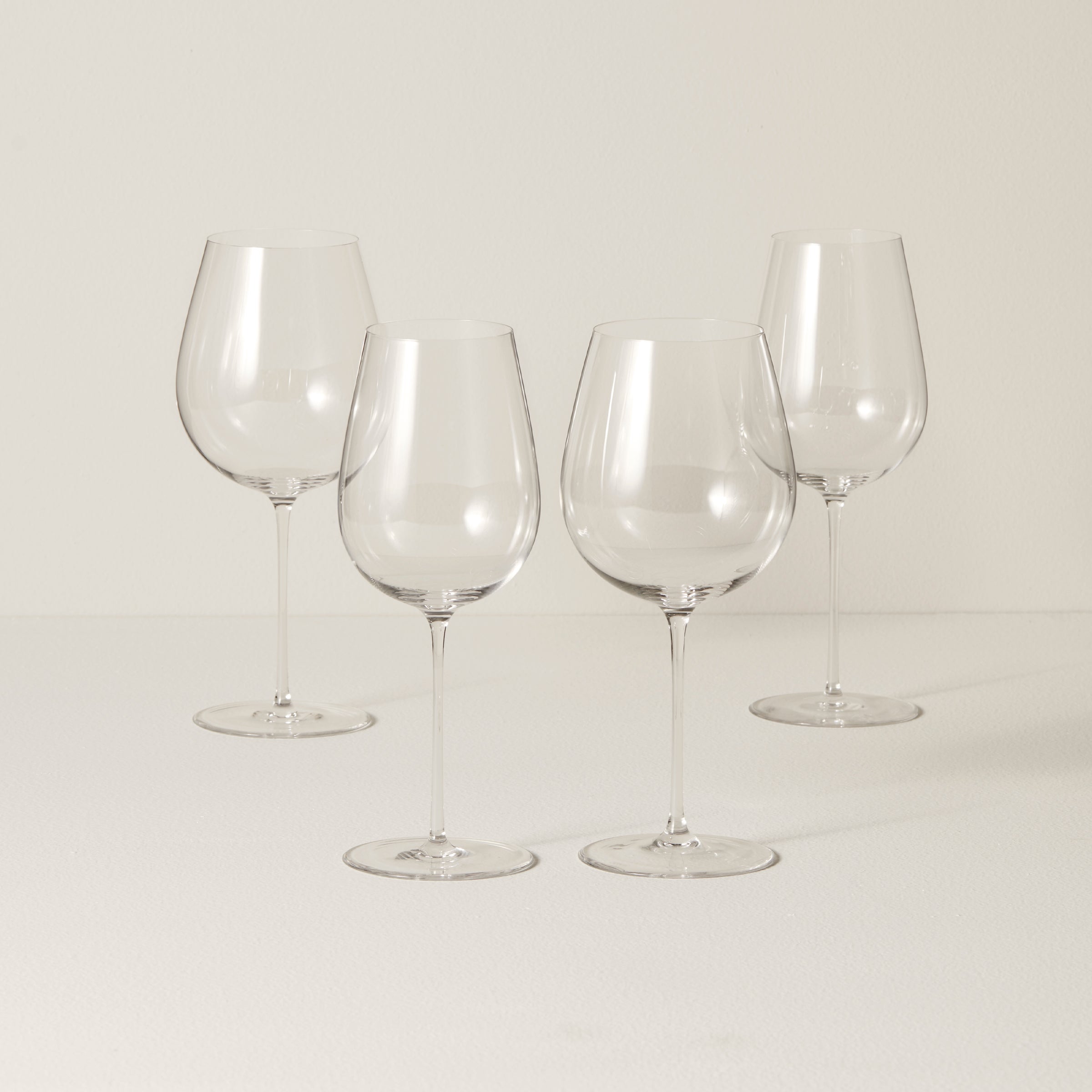 Tuscany Signature Series Warm & Cool Region Wine Glasses   Set of 4