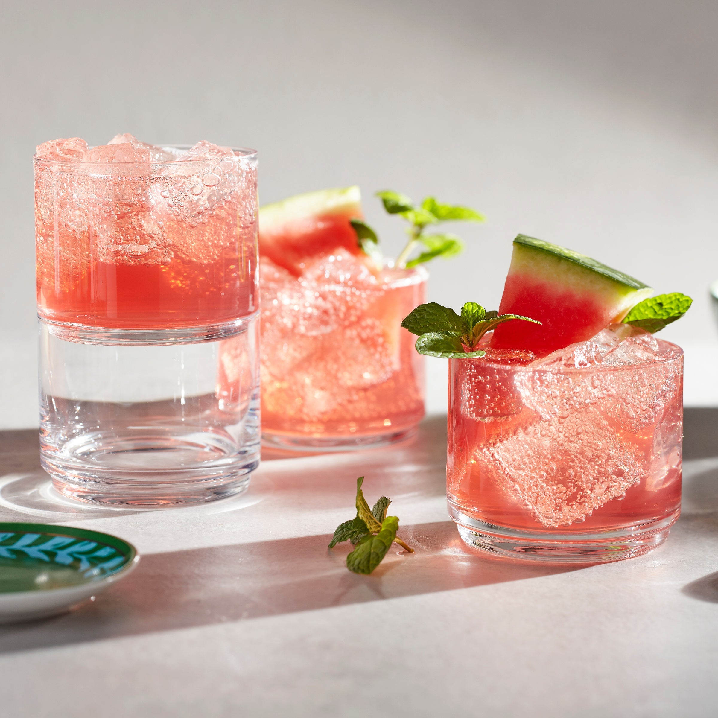 Tuscany Classics Stackable Clear Short Glasses Set Of 6 - Image 8