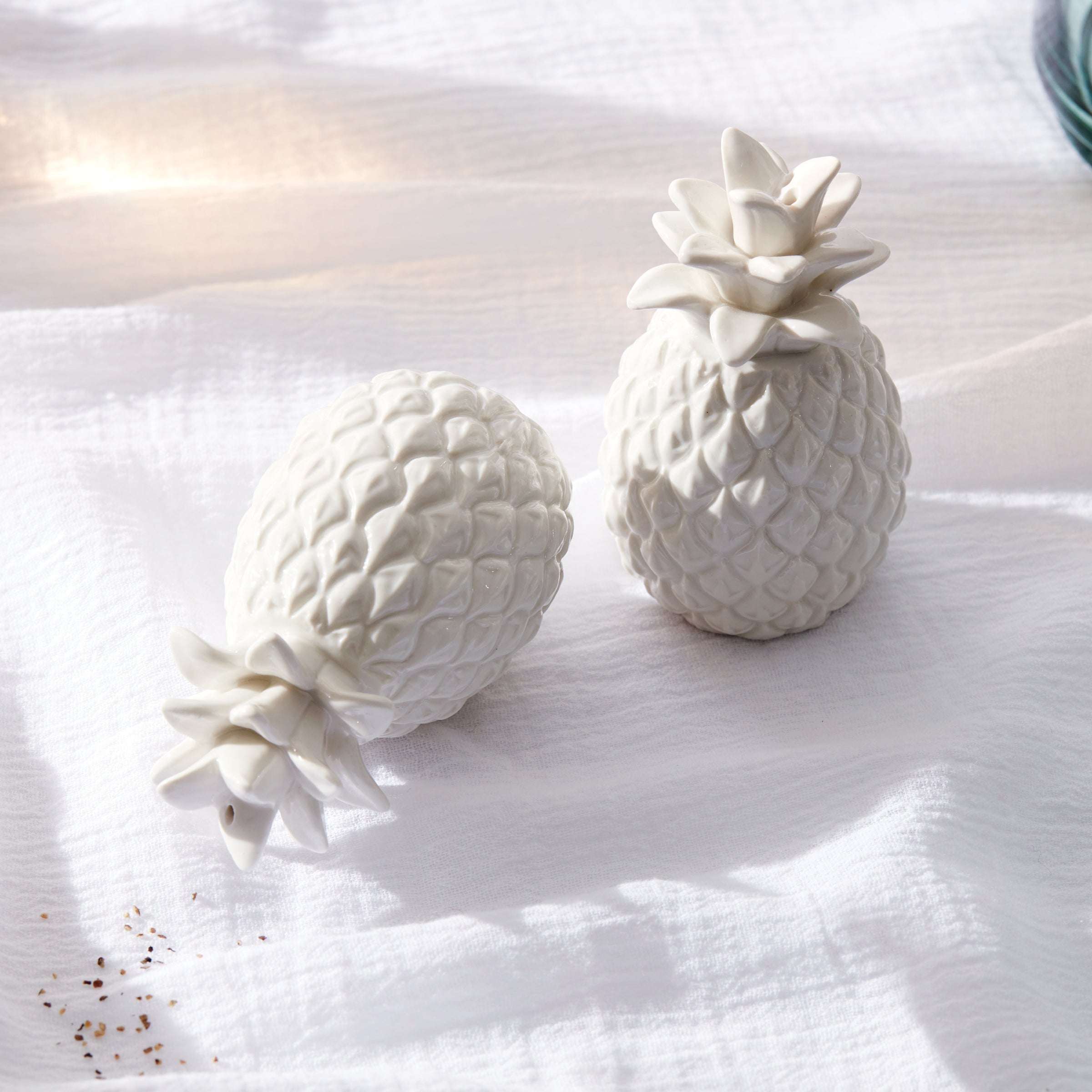 Wicker Creek Pineapple Salt & Pepper Set - Image 7