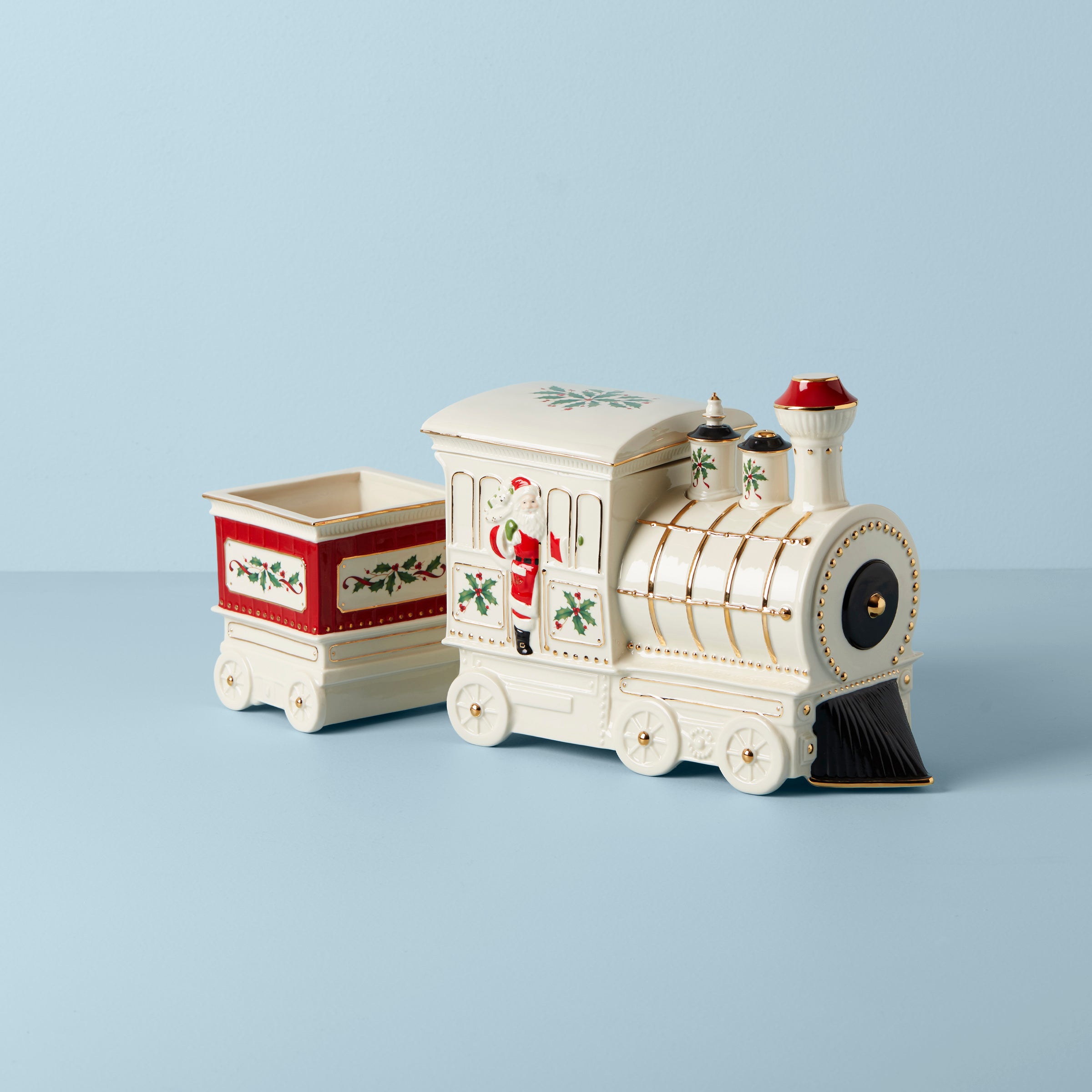 Holiday Train 5 Piece Serving Set