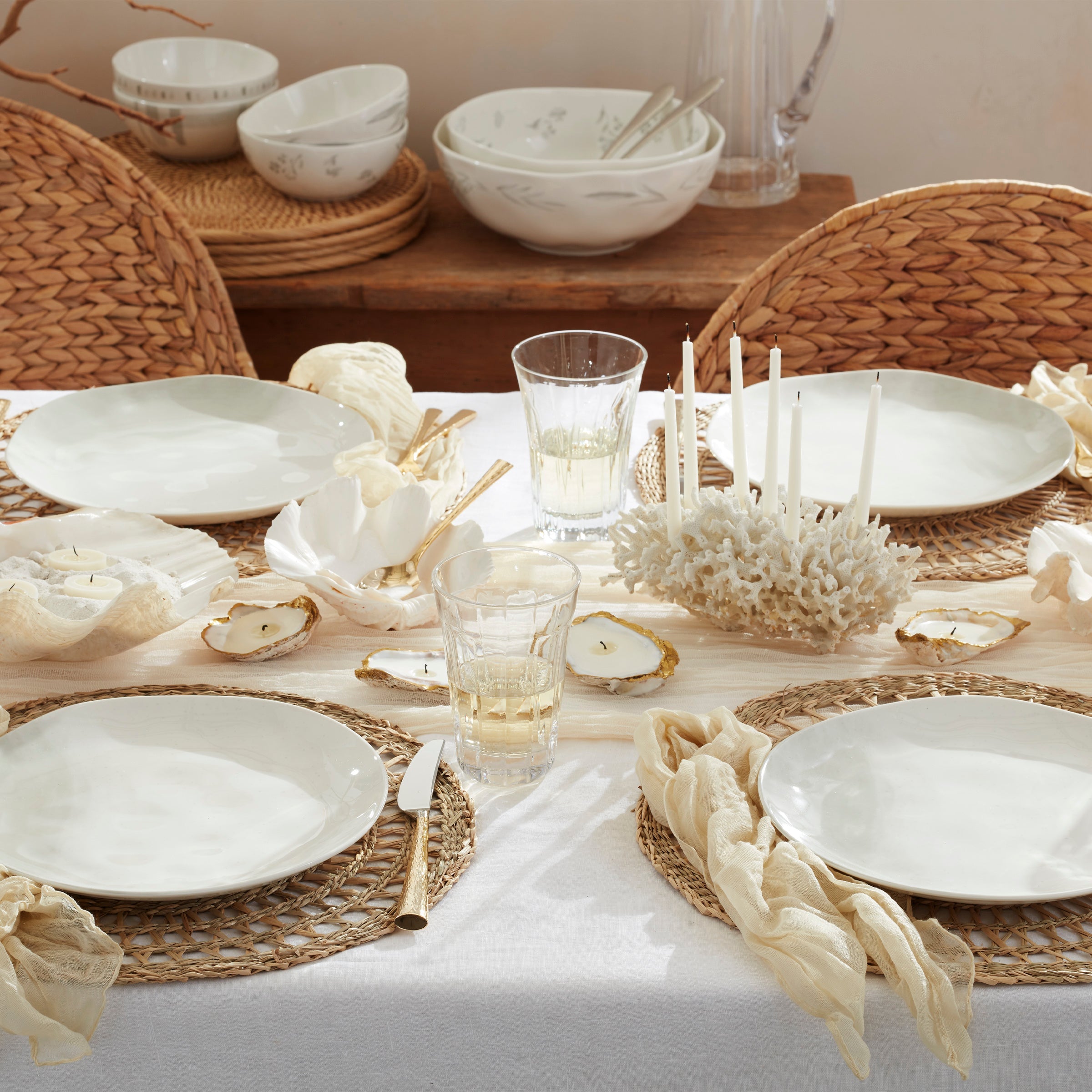 Oyster Bay 12 Piece Dinnerware Set - Image 12