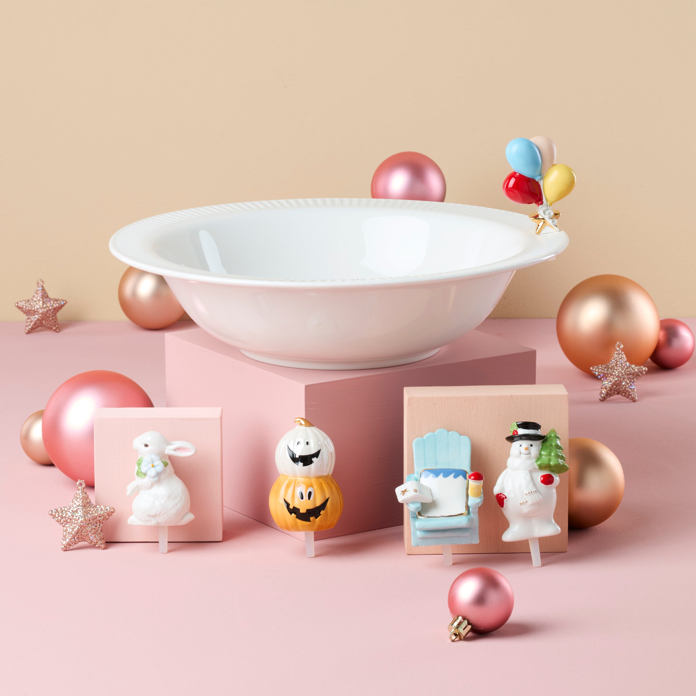 Alternative view of Profile Poppers Bowl With Balloon Popper