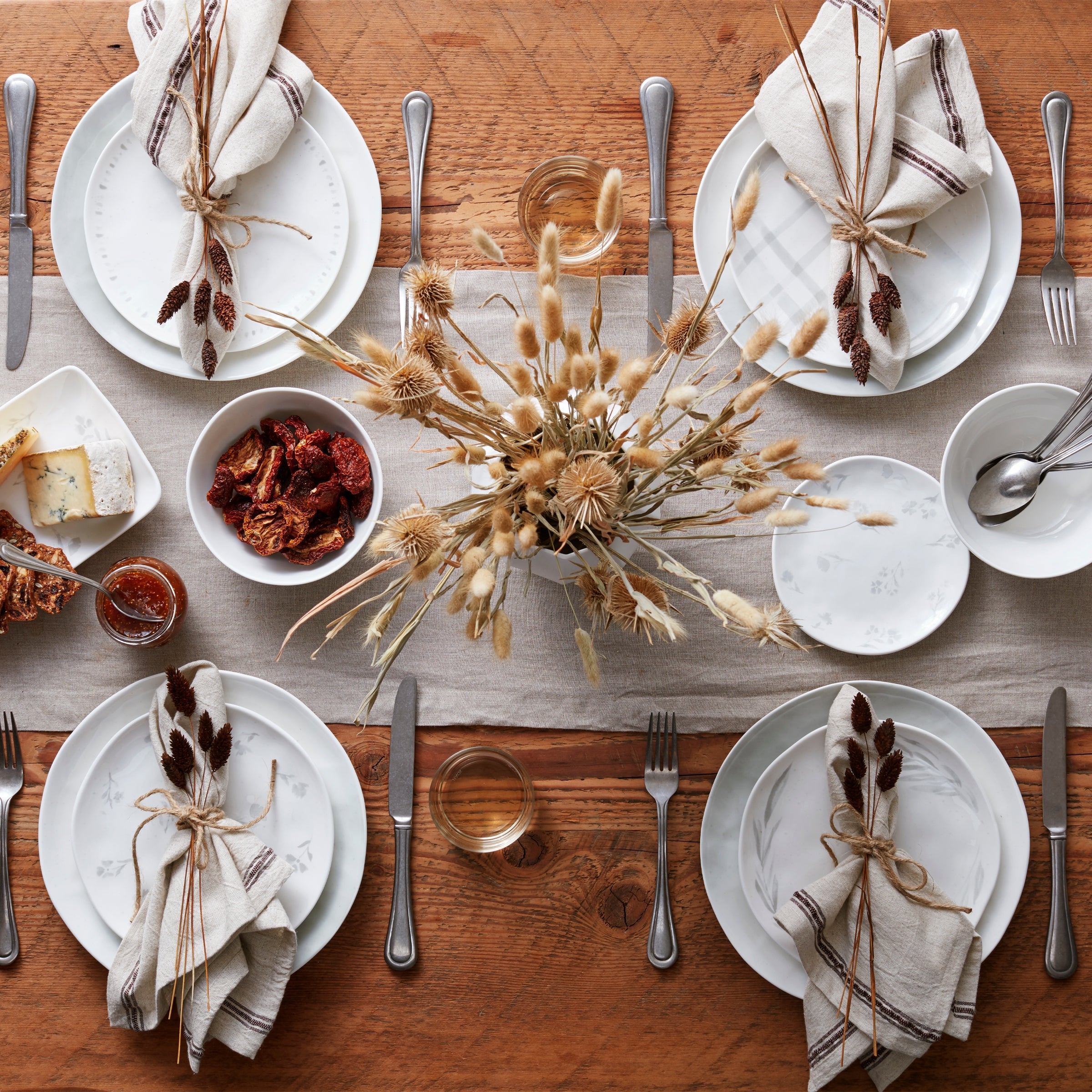 Oyster Bay 12 Piece Dinnerware Set - Image 6